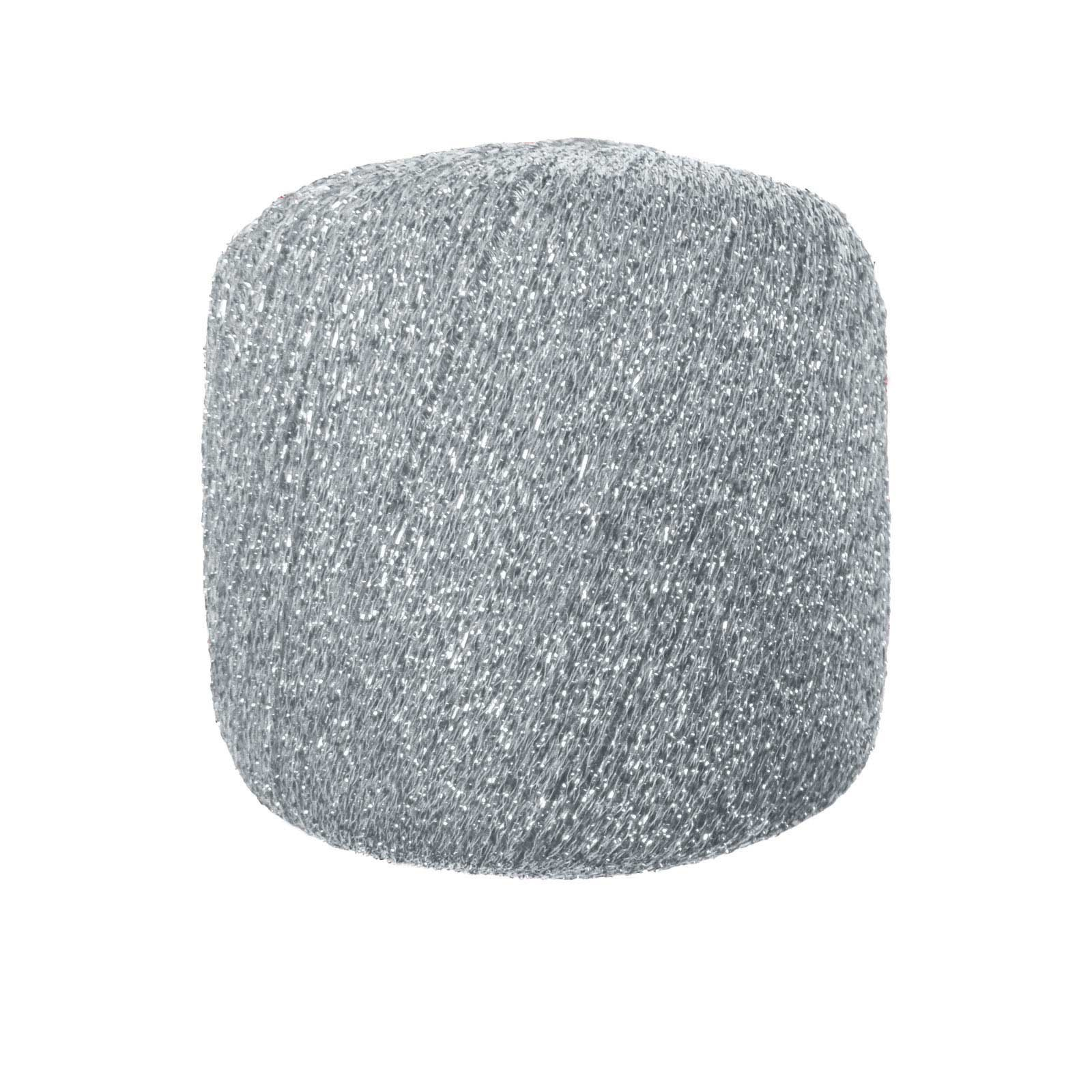 lana gatto new glitter - silver (8592) - 25gr (300mt) | 1pc