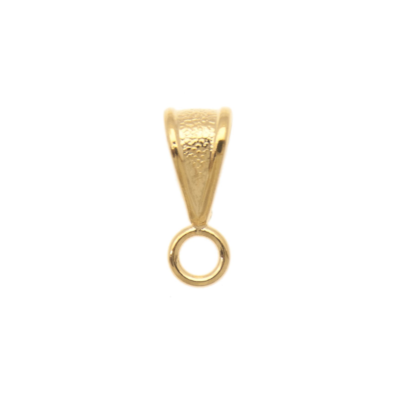 gold plated bail 14x5mm | 4pc