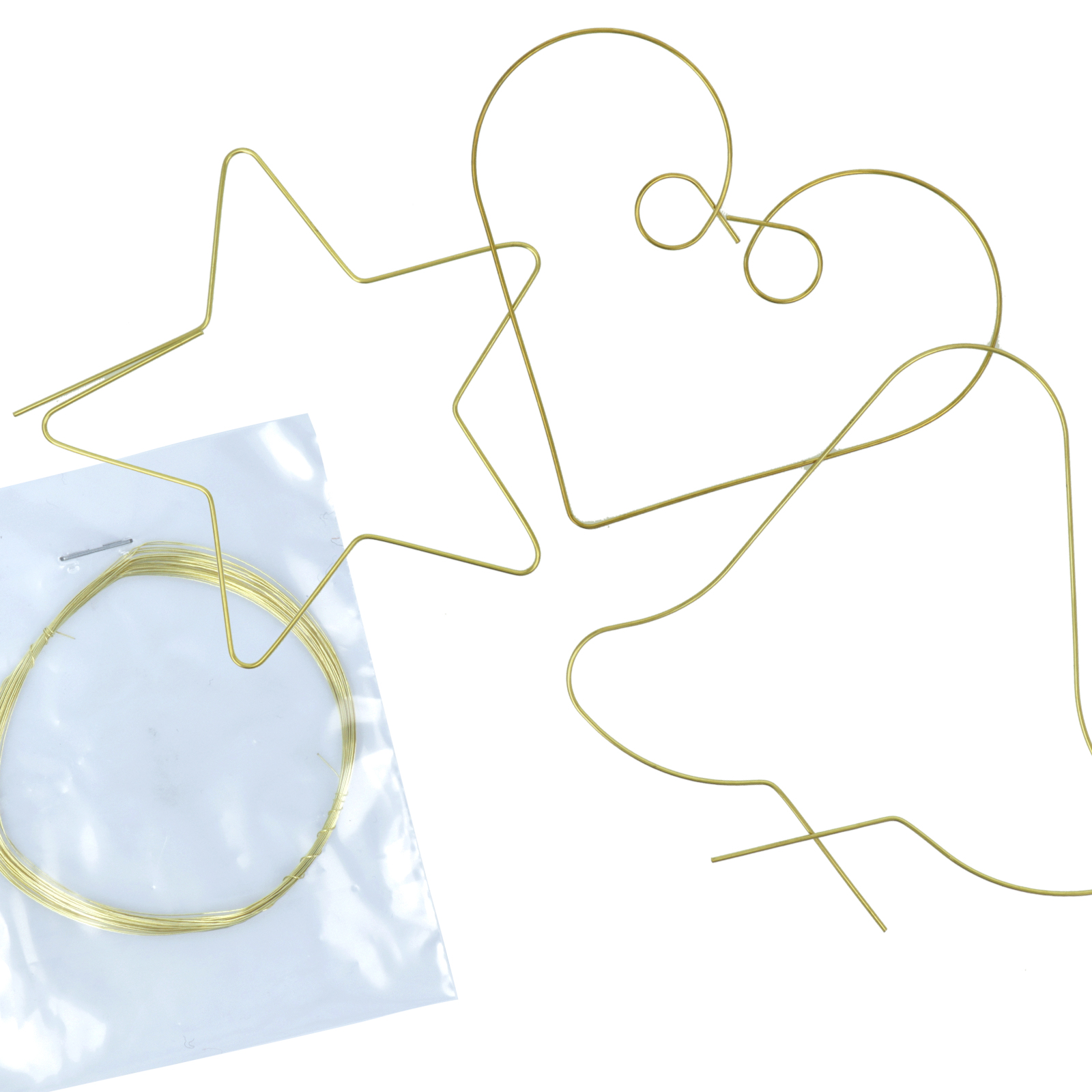 holiday wire form set - 3pc | 1pc