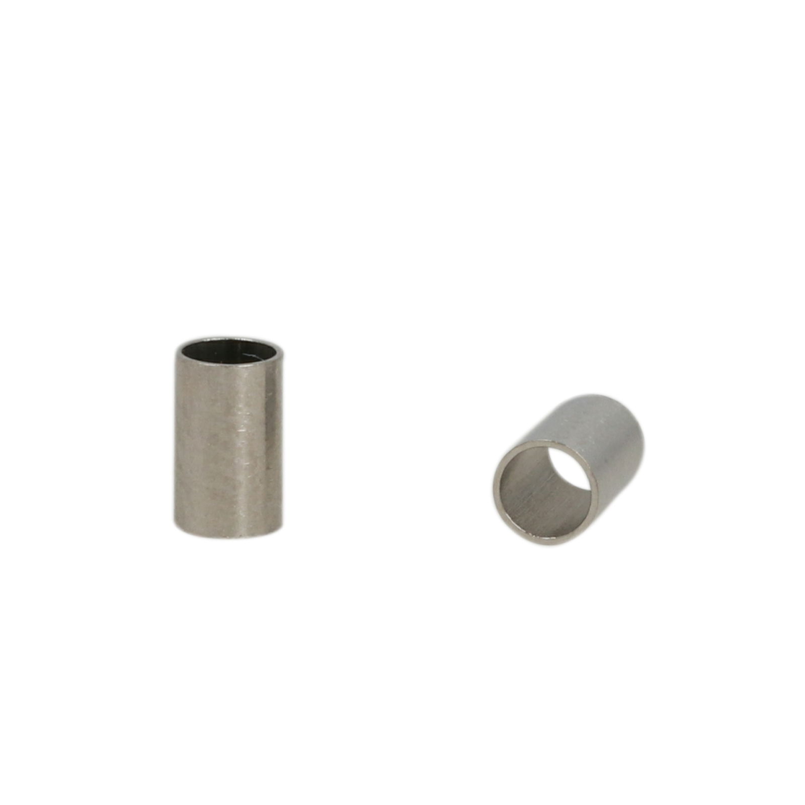 stainless steel crimp end 5x3mm (width 2,5mm) | 10pc