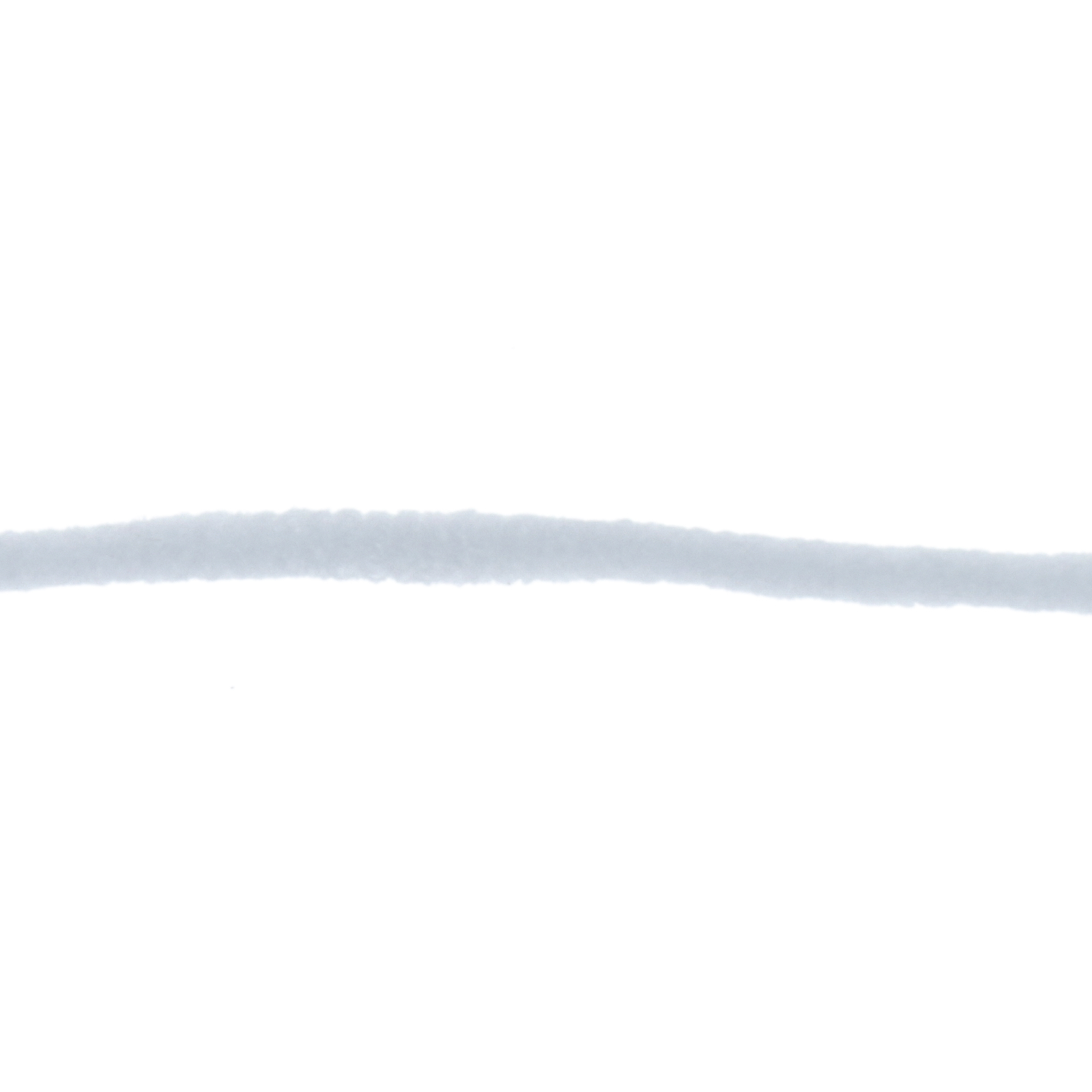 weiß stretchschnur rund 3mm | 5mt