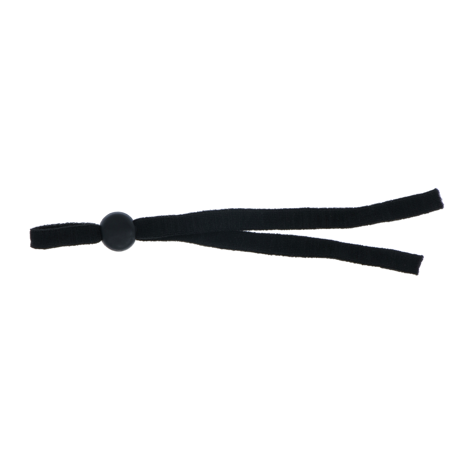 black spandex cord with silicone cord lock 12pc | 1pc