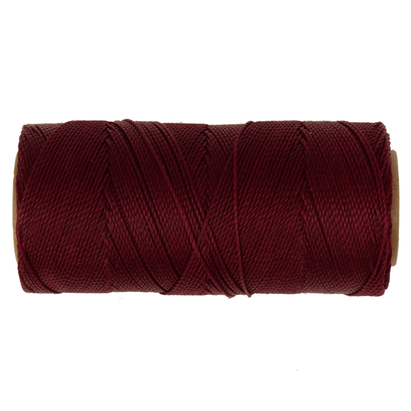 linhasita waxed polyester cord - bordeaux (60) 1mm - 100gr spool (aprox. 180mt) | 1pc