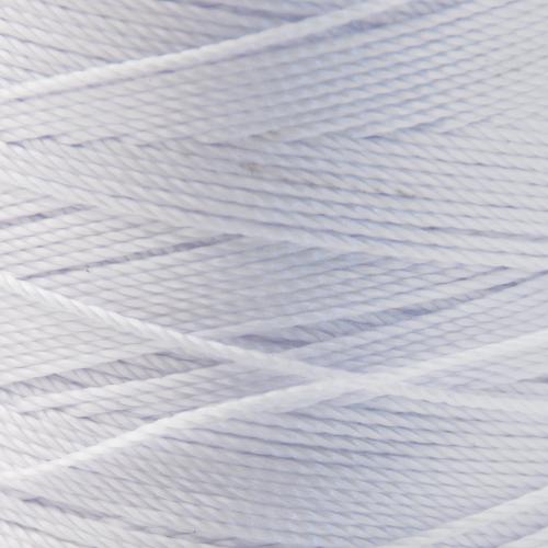 white polyester thread - size 0,80mm - 200mt spool | 1pc