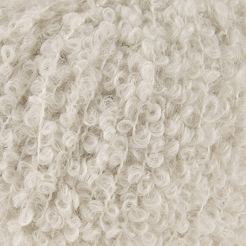 laines du nord teddy b - weiß (17) - 50gr (120mt) | 1st