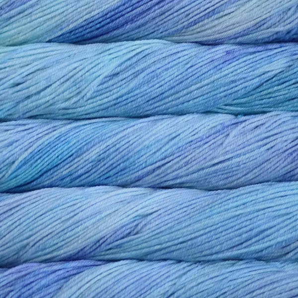 malabrigo rios - aquamarine (687) - 100gr (192mt) | 1pc