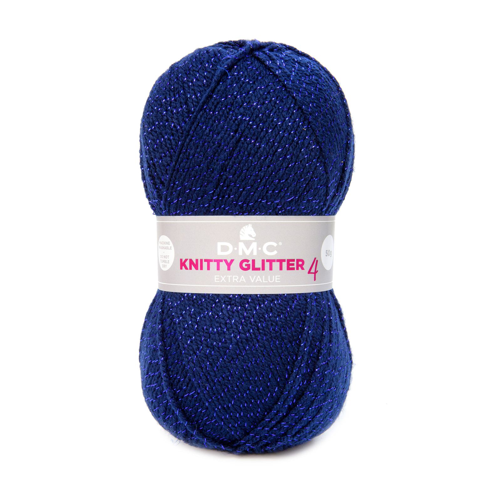 dmc knitty 4 glitter - blue (231) - 50gr (148mt) | 1pc