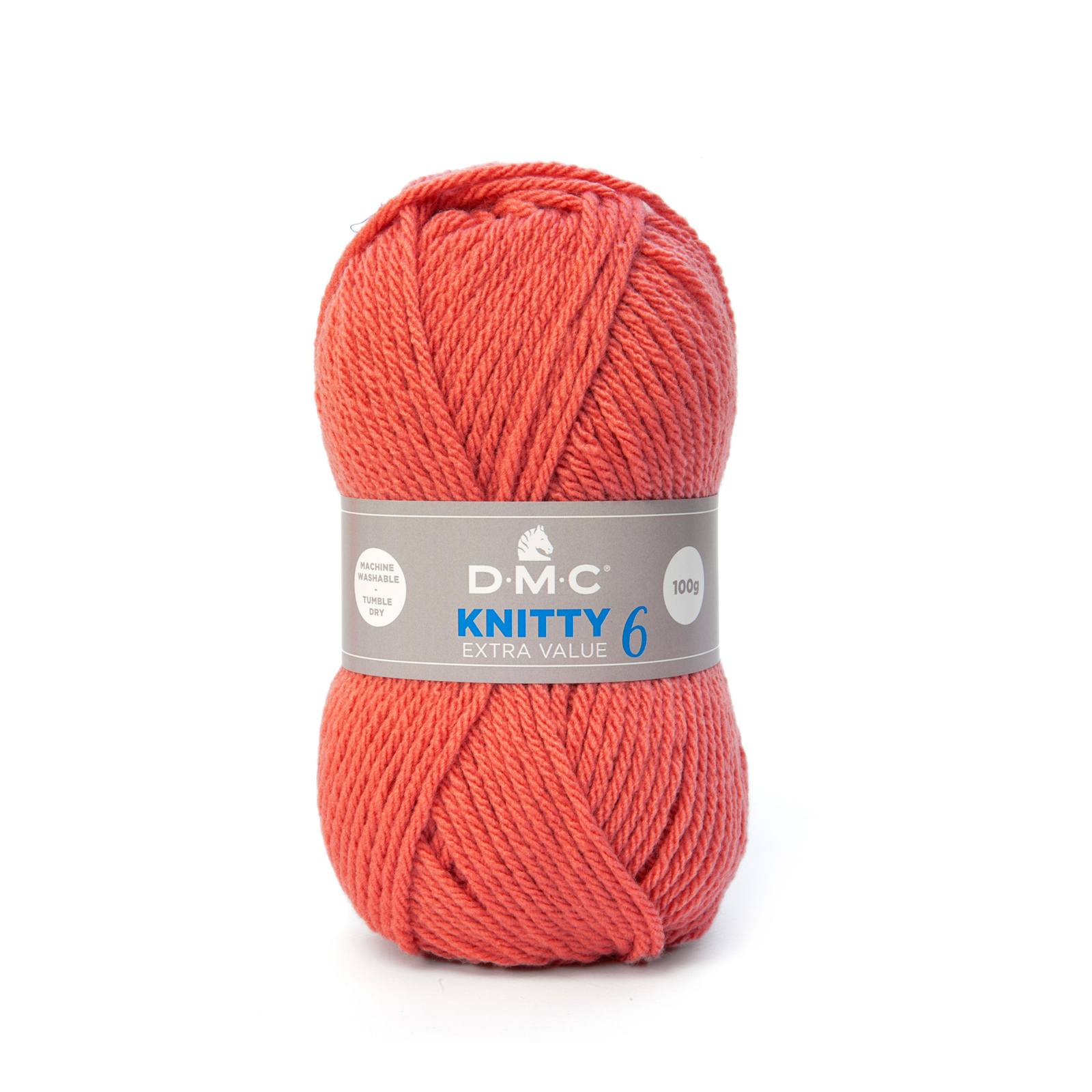 dmc knitty 6 - coral (622) - 100gr (137mt) | 1st