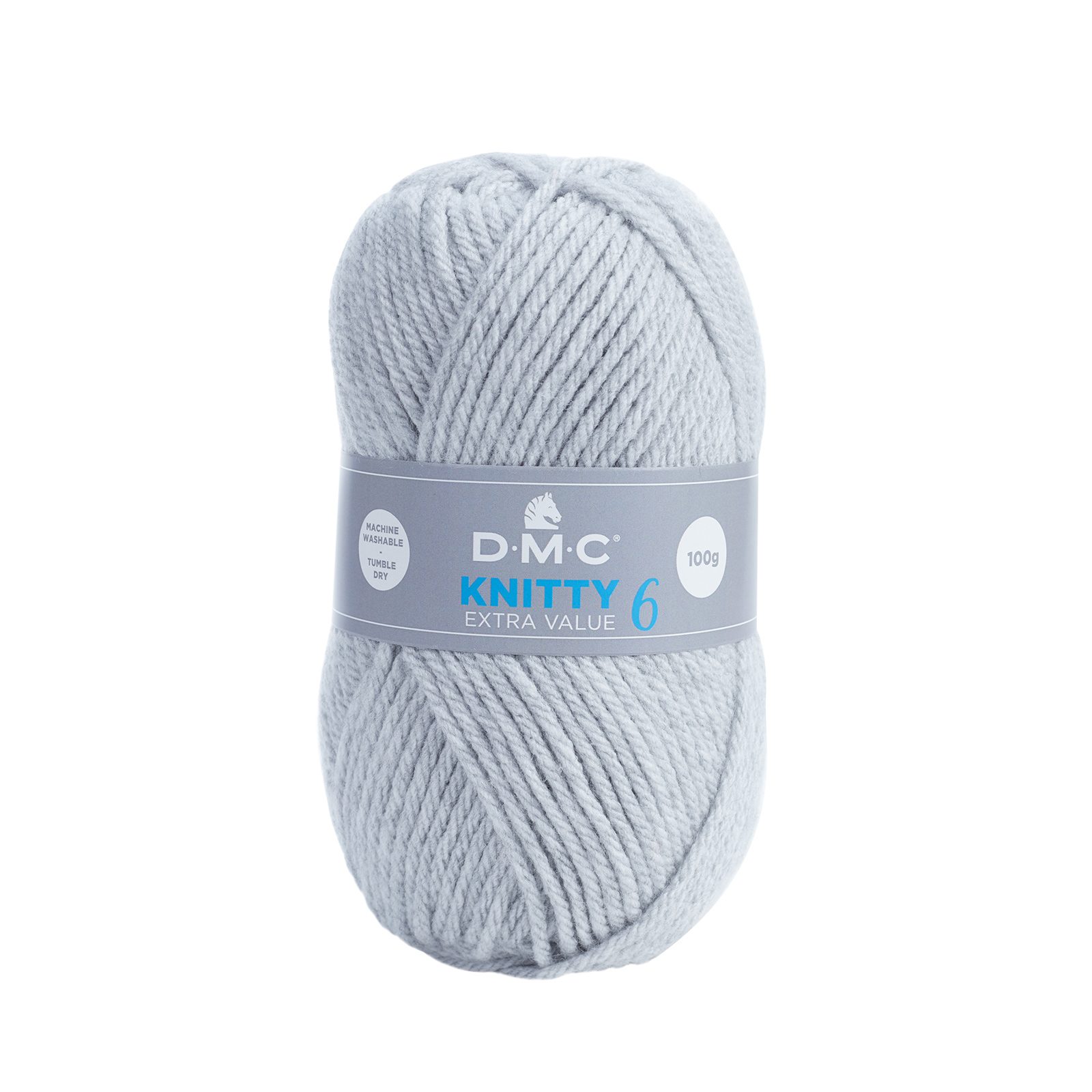 dmc knitty 6 - gris (814) - 100gr (137mt) | 1pc