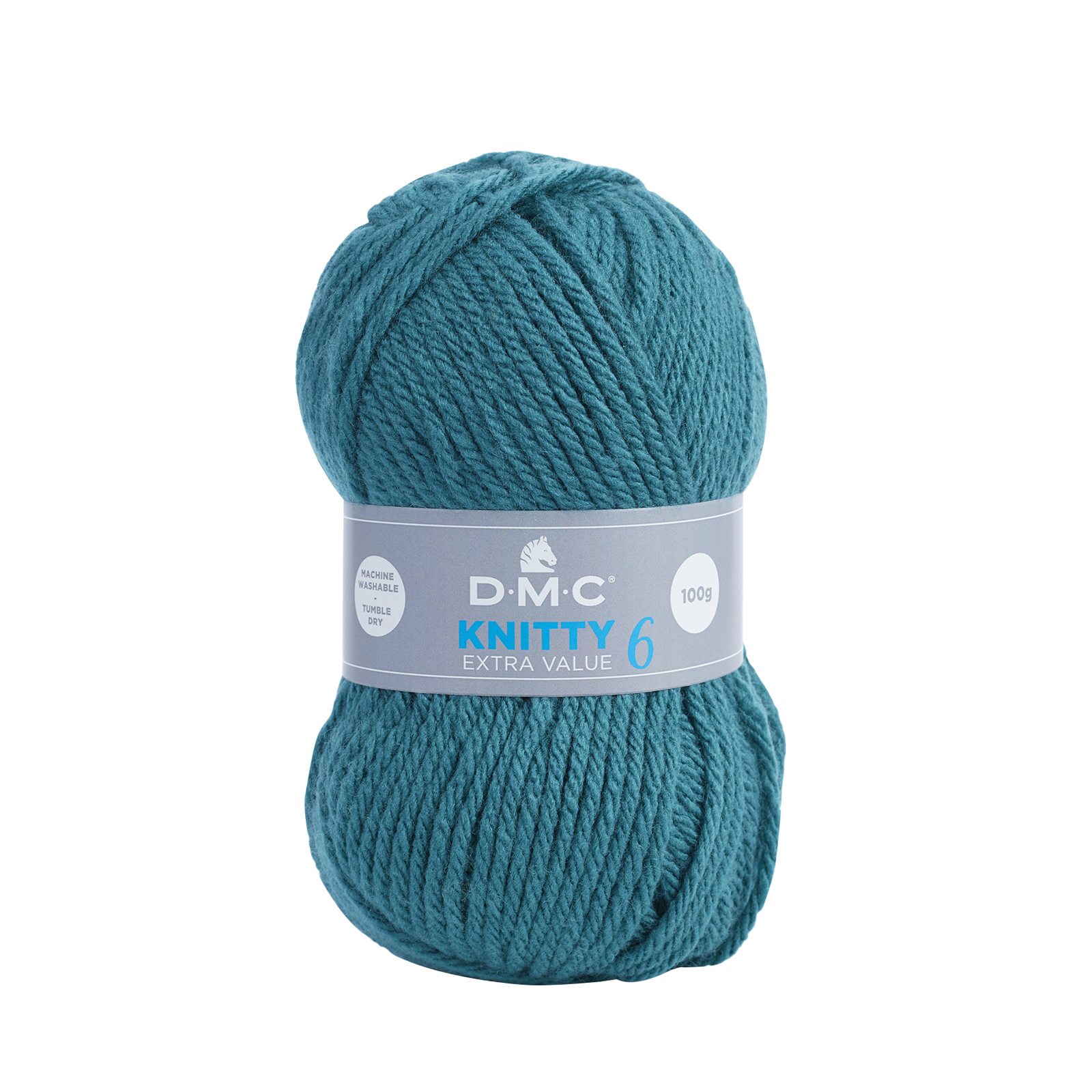 dmc knitty 6 - teal (829) - 100gr (137mt) | 1pc