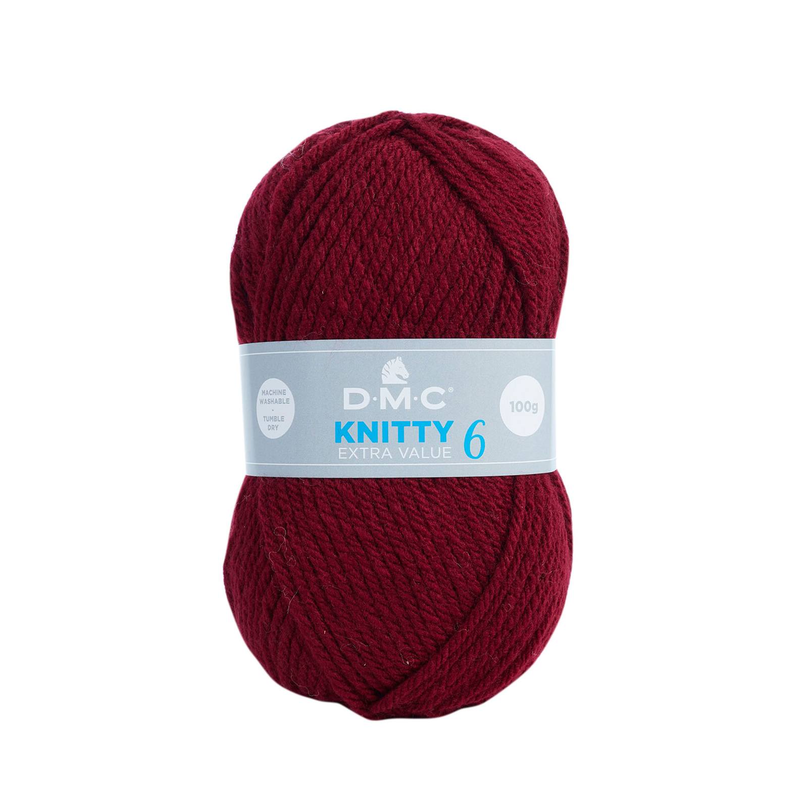 dmc knitty 6 - bordeaux (841) - 100gr (137mt) | 1st