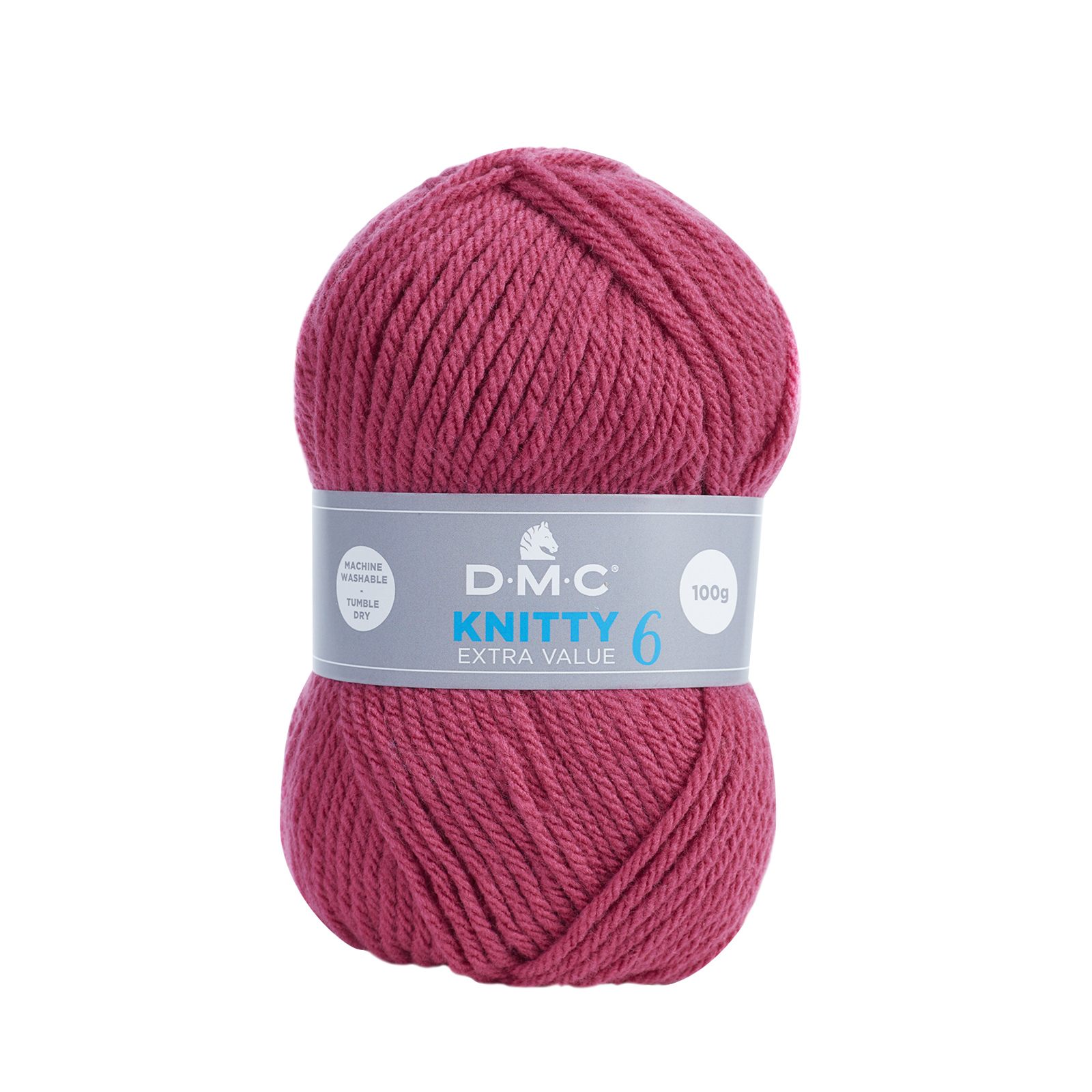 dmc knitty 6 - raspberry (846) - 100gr (137mt) | 1st