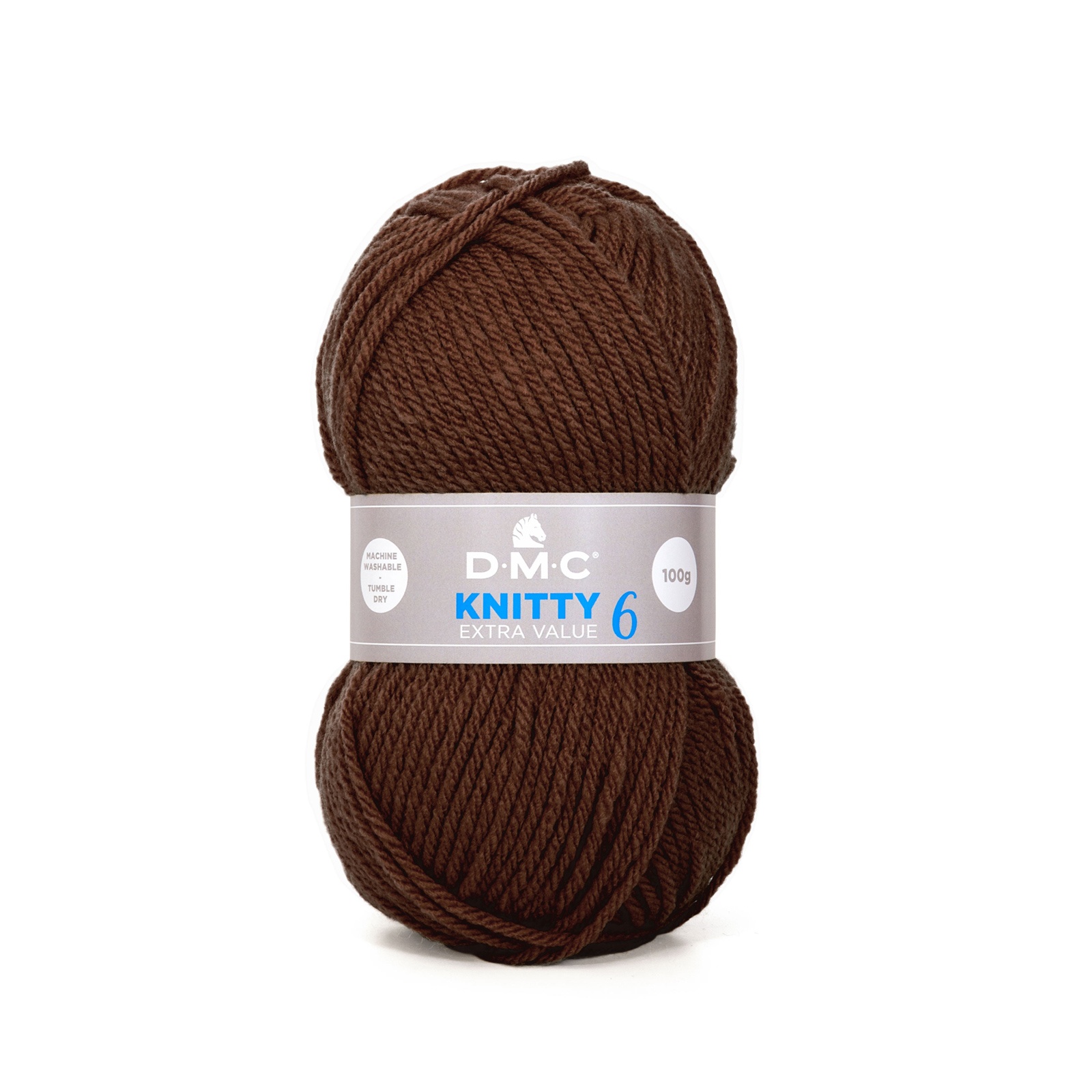 dmc knitty 6 - chocolat (947) - 100gr (137mt) | 1st