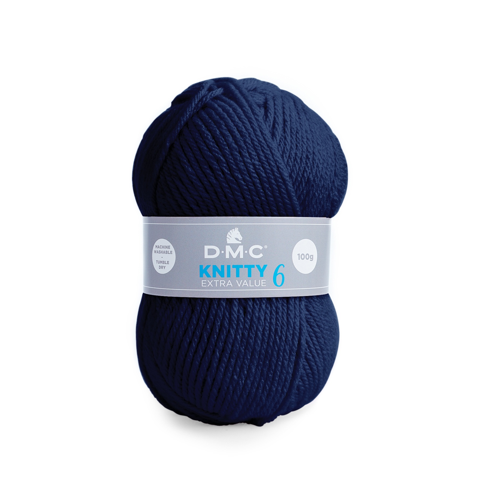 dmc knitty 6 - navy (971) - 100gr (137mt) | 1pc