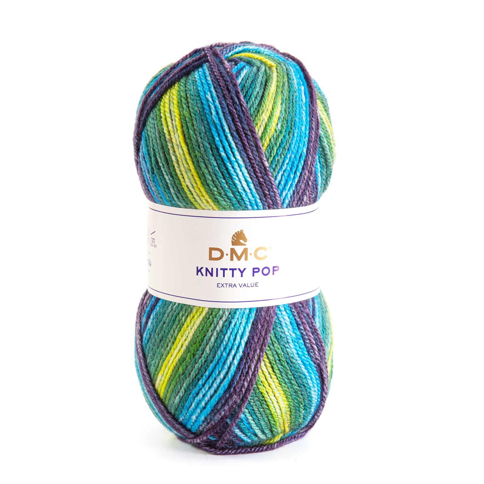 dmc knitty pop - turquoise (482) - 50gr (140mt) | 1pc