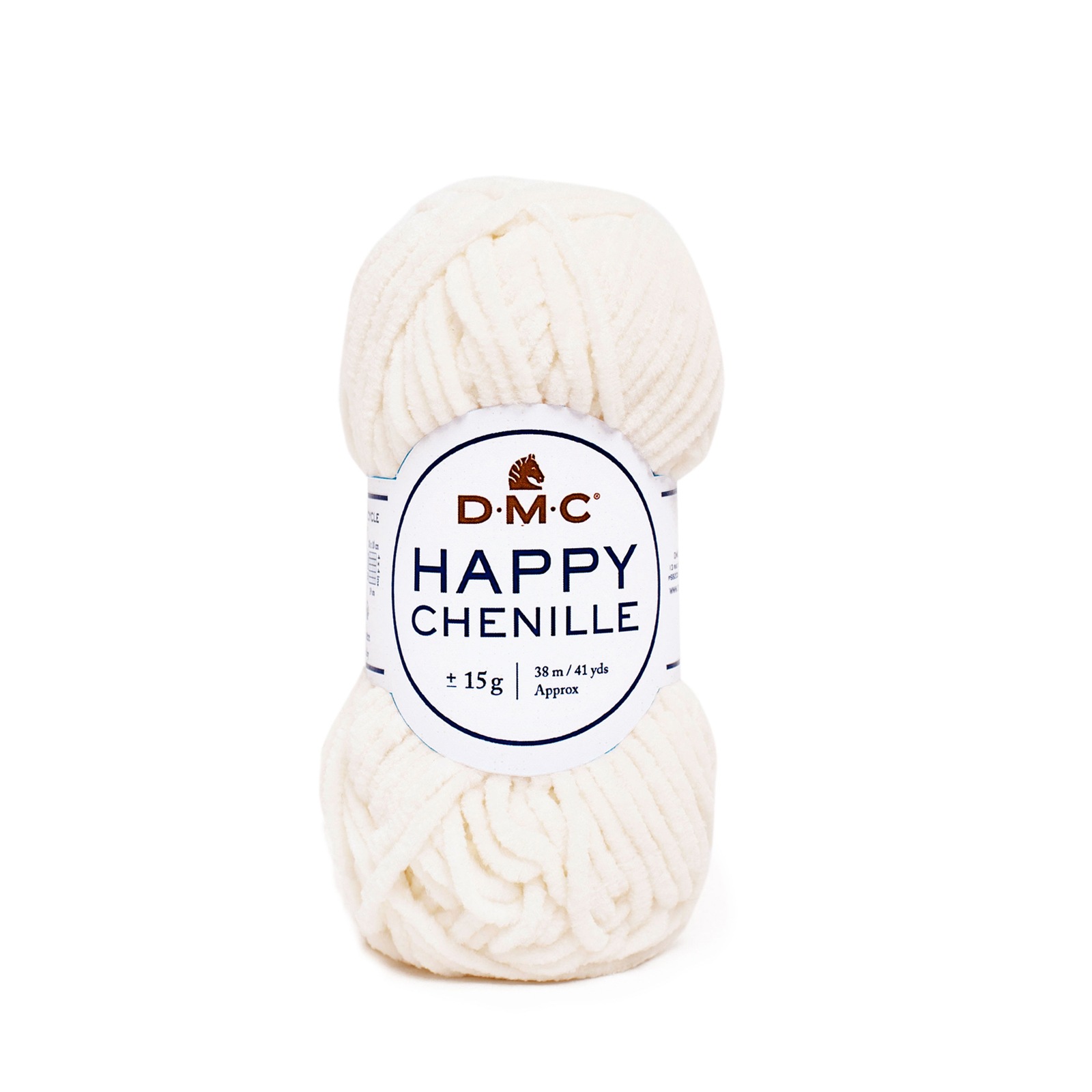 happy chenille dmc - cream (21) - 15gr (38mt) | 1pc
