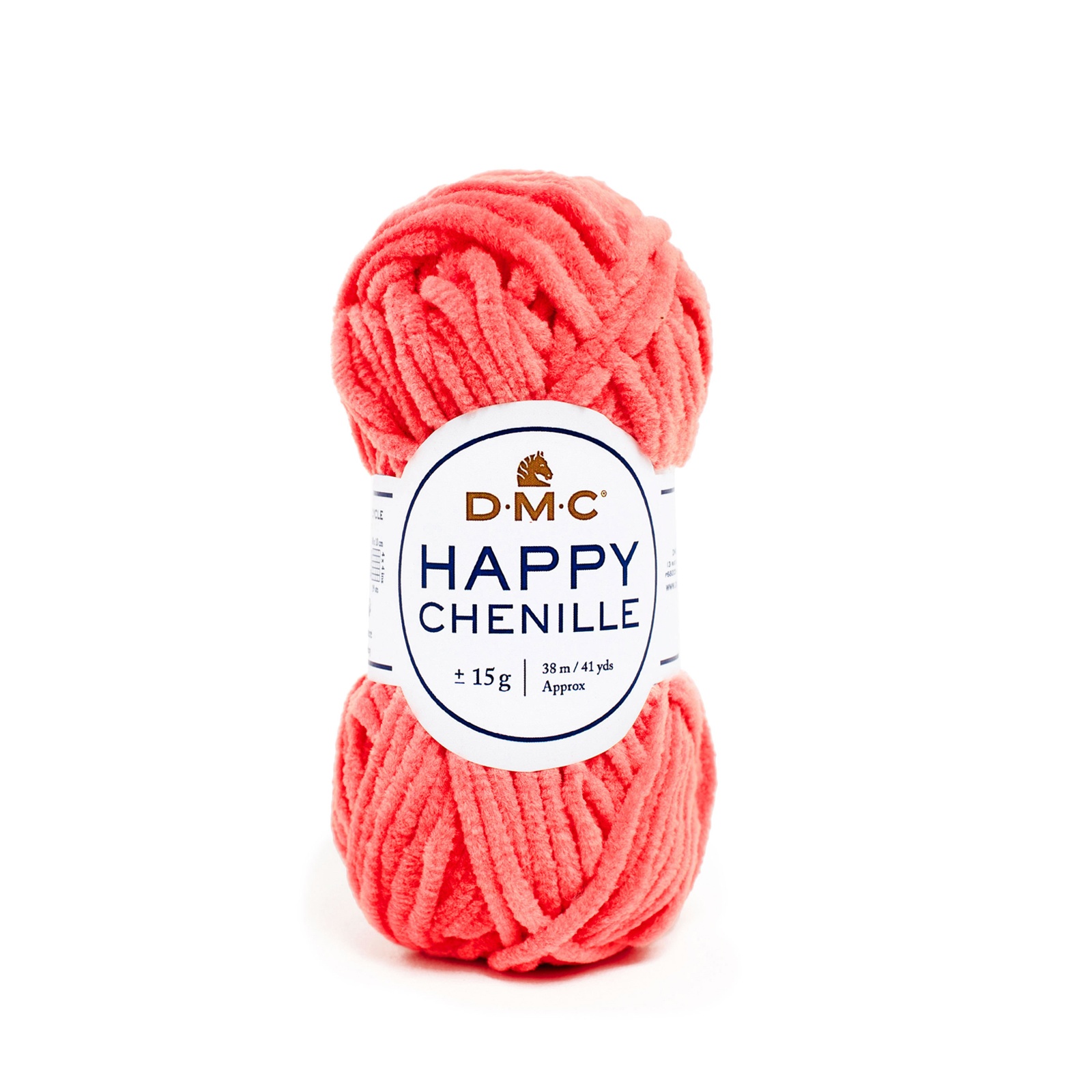 happy chenille dmc - korall (32) - 15gr (38mt) | 1st