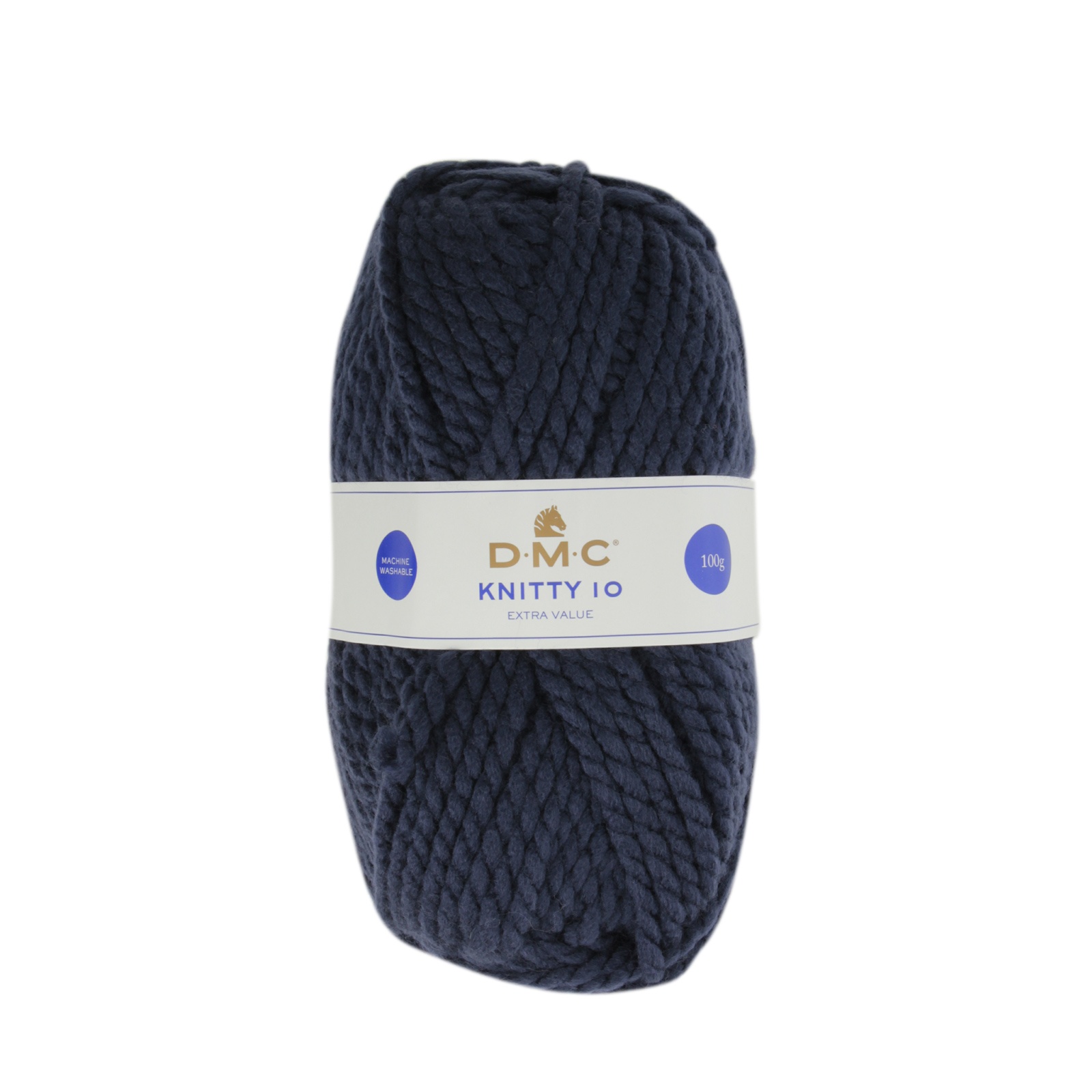dmc knitty 10 - navy (611) - 100gr (82mt) | 1pc