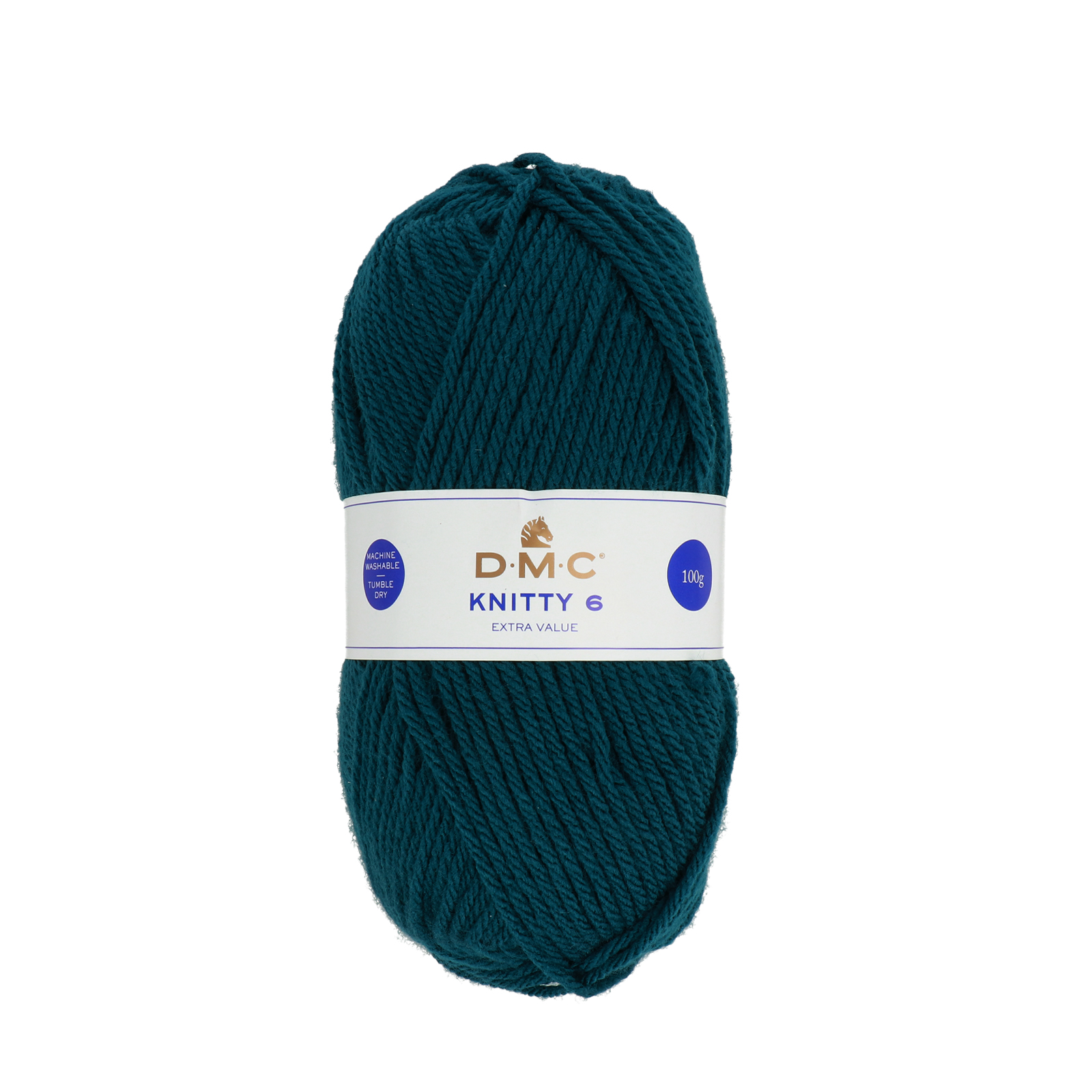 dmc knitty 6 - teal (691) - 100gr (137mt) | 1pc