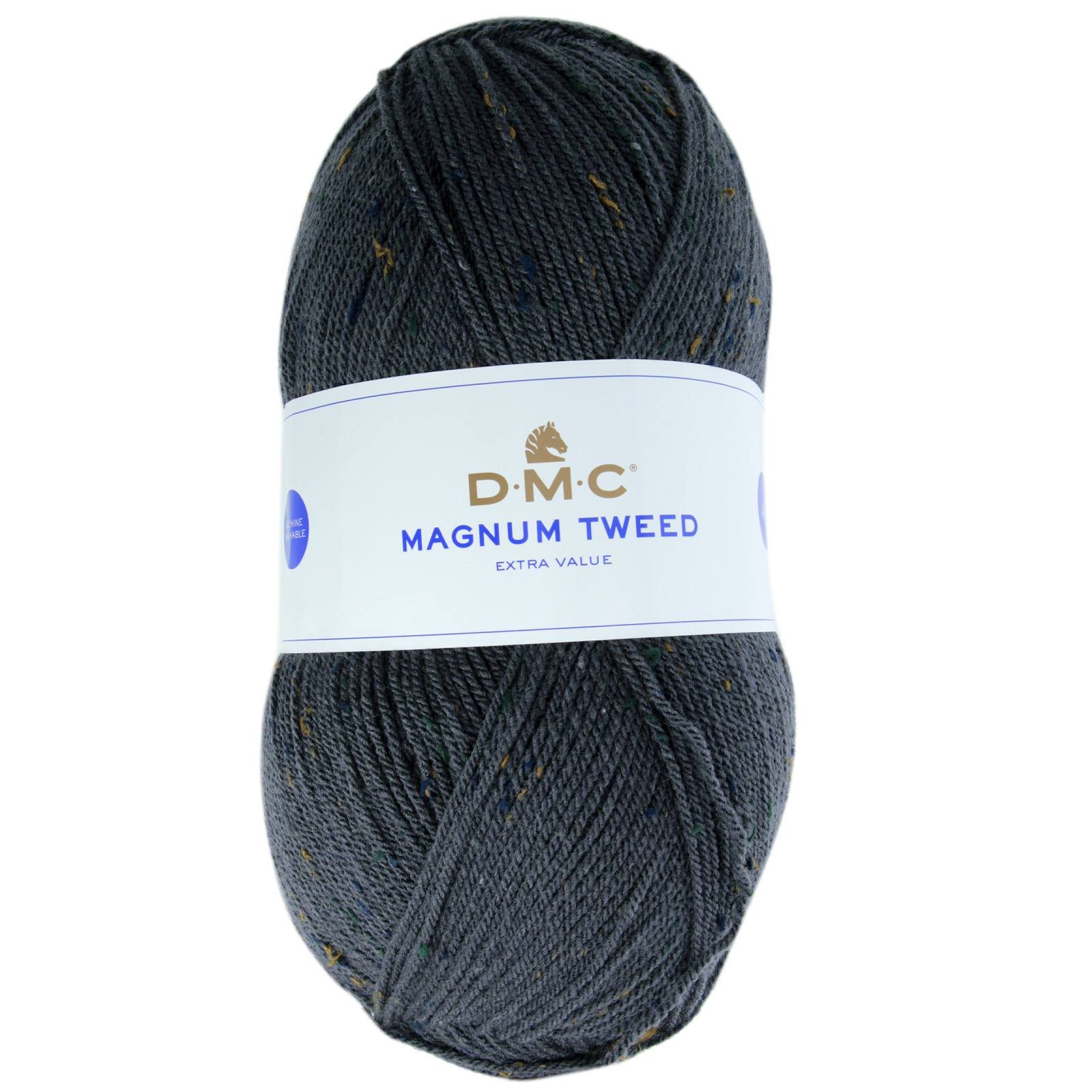 dmc magnum tweed - anthracite (076) - 400gr (840mt) | 1pc