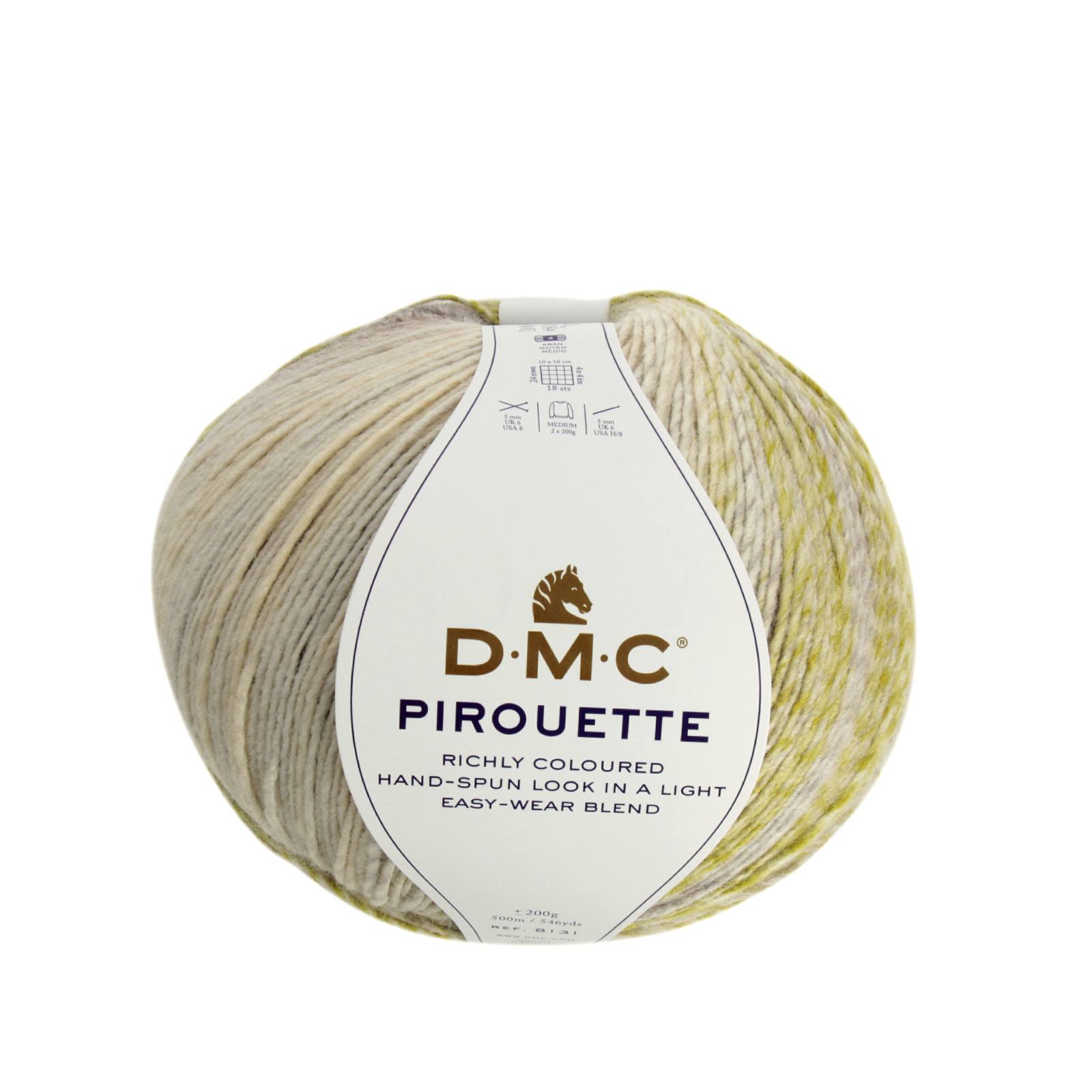 dmc pirouette - lime (416) - 200gr (500mt) | 1pc