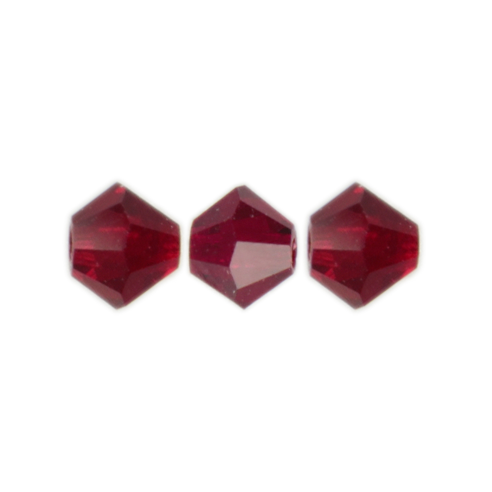 bicone preciosa siam 4mm | 40pc