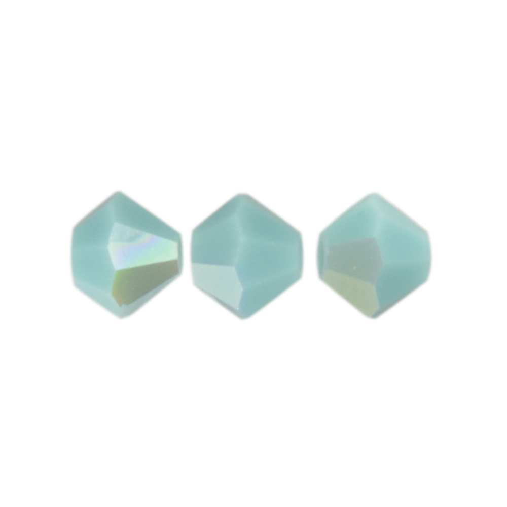 bicone preciosa turquoise ab 4mm | 40pc