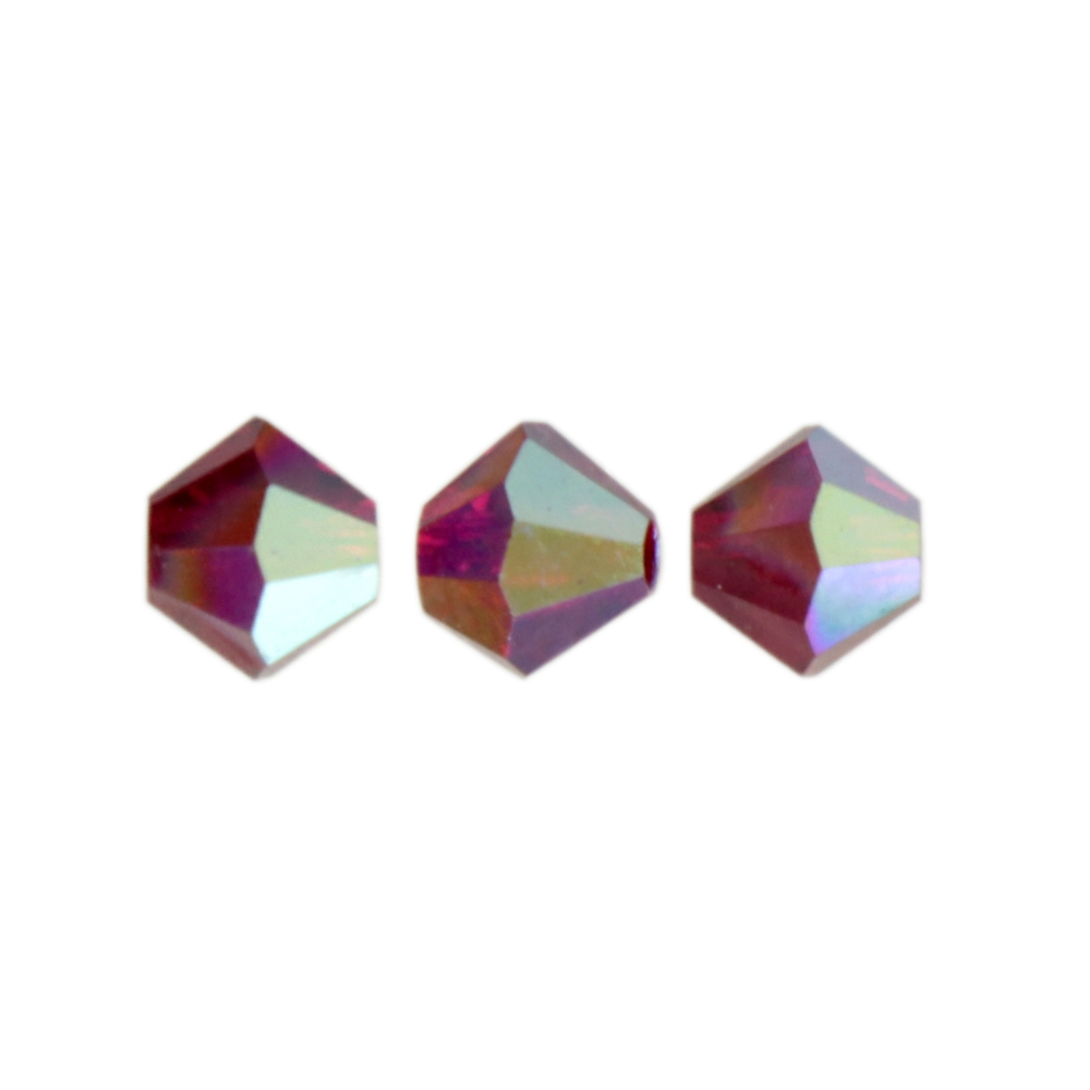 bicone preciosa siam ab 4mm | 40pc