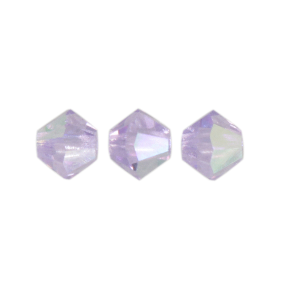 bicone preciosa violet ab 4mm | 40pc