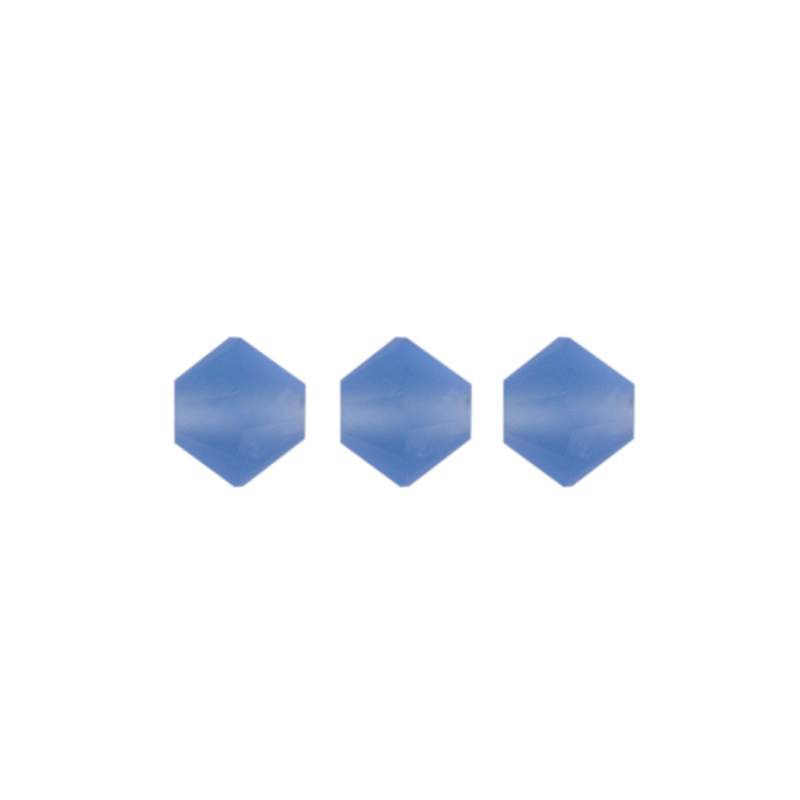 bicone preciosa matte sapphire 4mm | 40pc