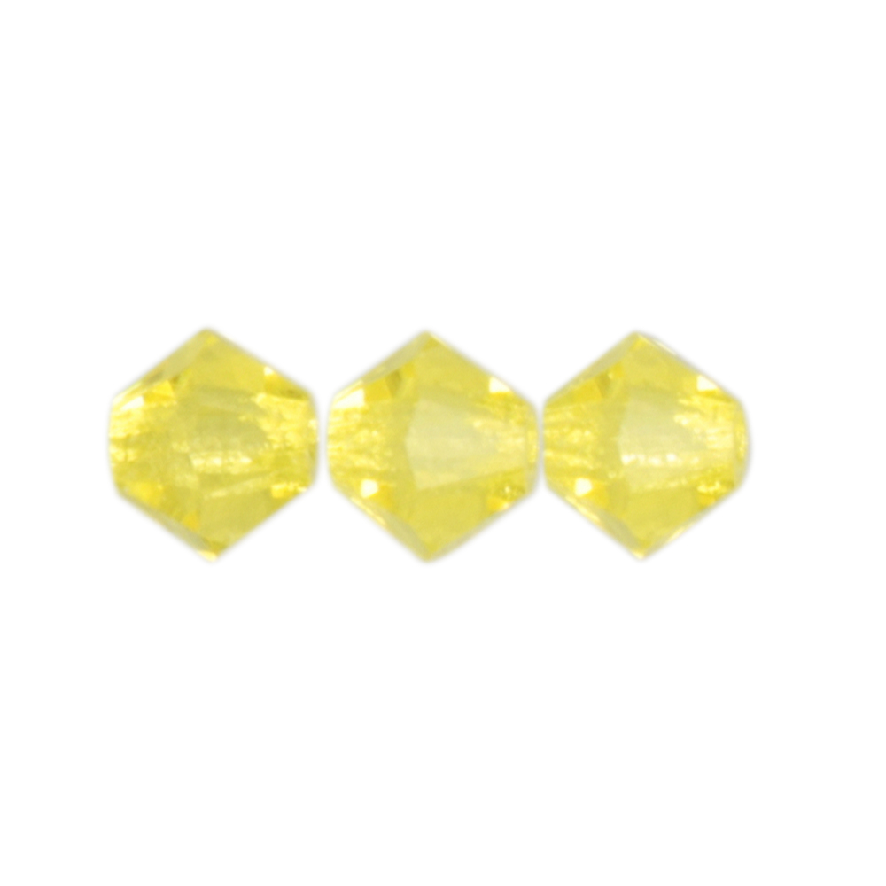 bicone preciosa citrine 4mm | 40pc