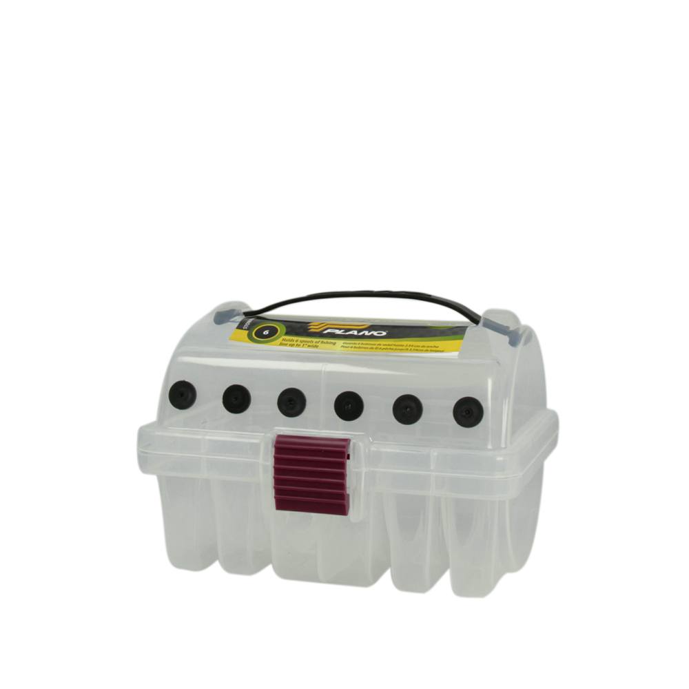 plano organizer plastic box 6 spools - 17x14x12cm | 1pc