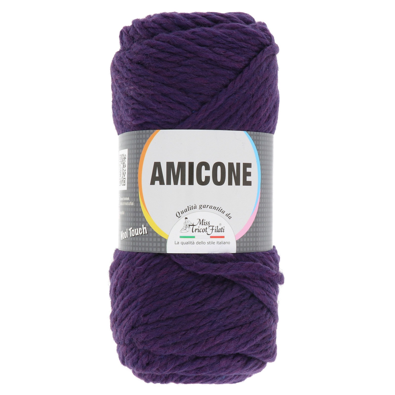 miss tricot filati amicone plum (106) - 100gr (100mt) | 1pc