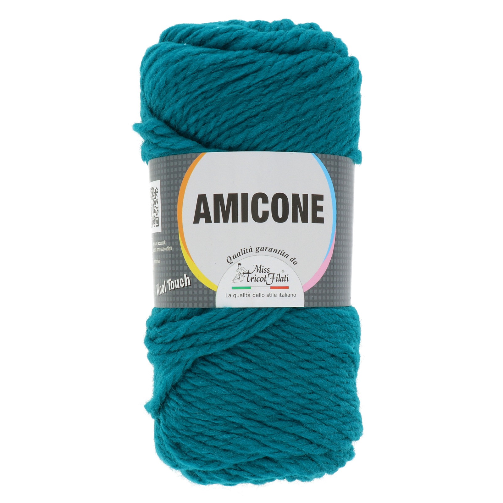 miss tricot filati amicone teal (109) - 100gr (100mt) | 1pc