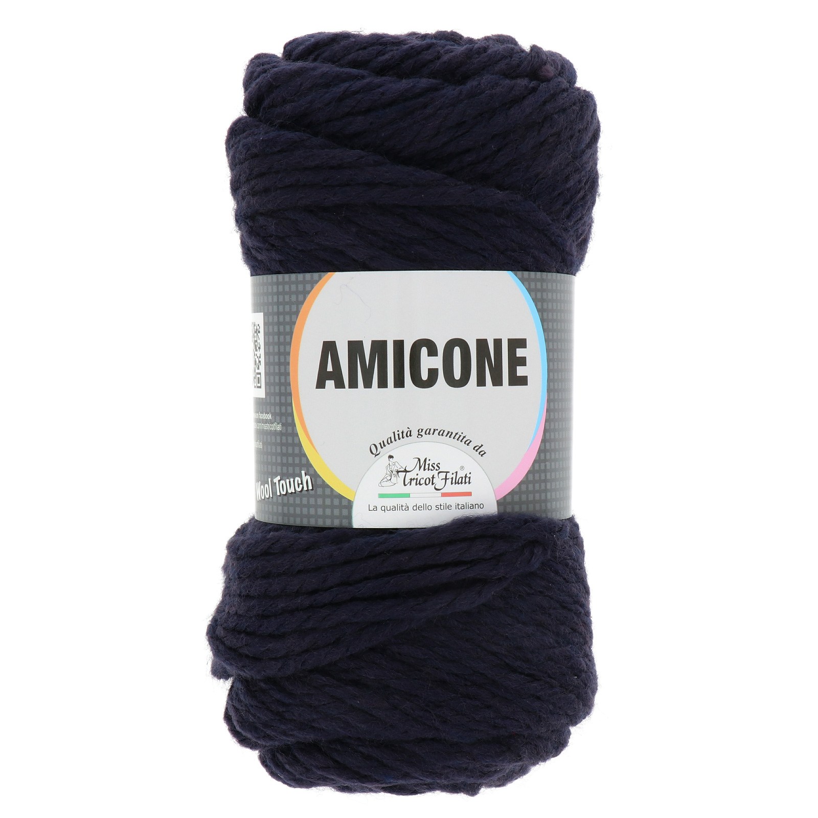 miss tricot filati amicone navy (110) - 100gr (100mt) | 1pc