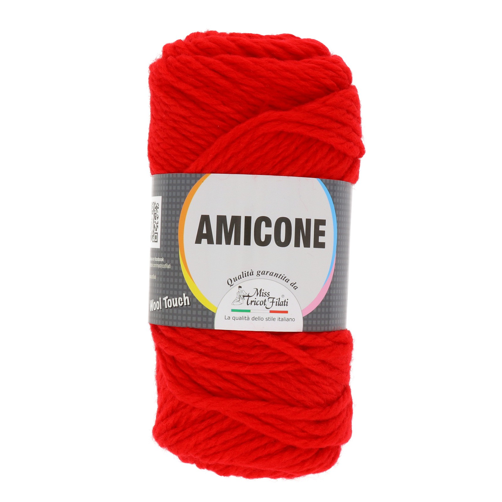 miss tricot filati amicone red (113) - 100gr (100mt) | 1pc