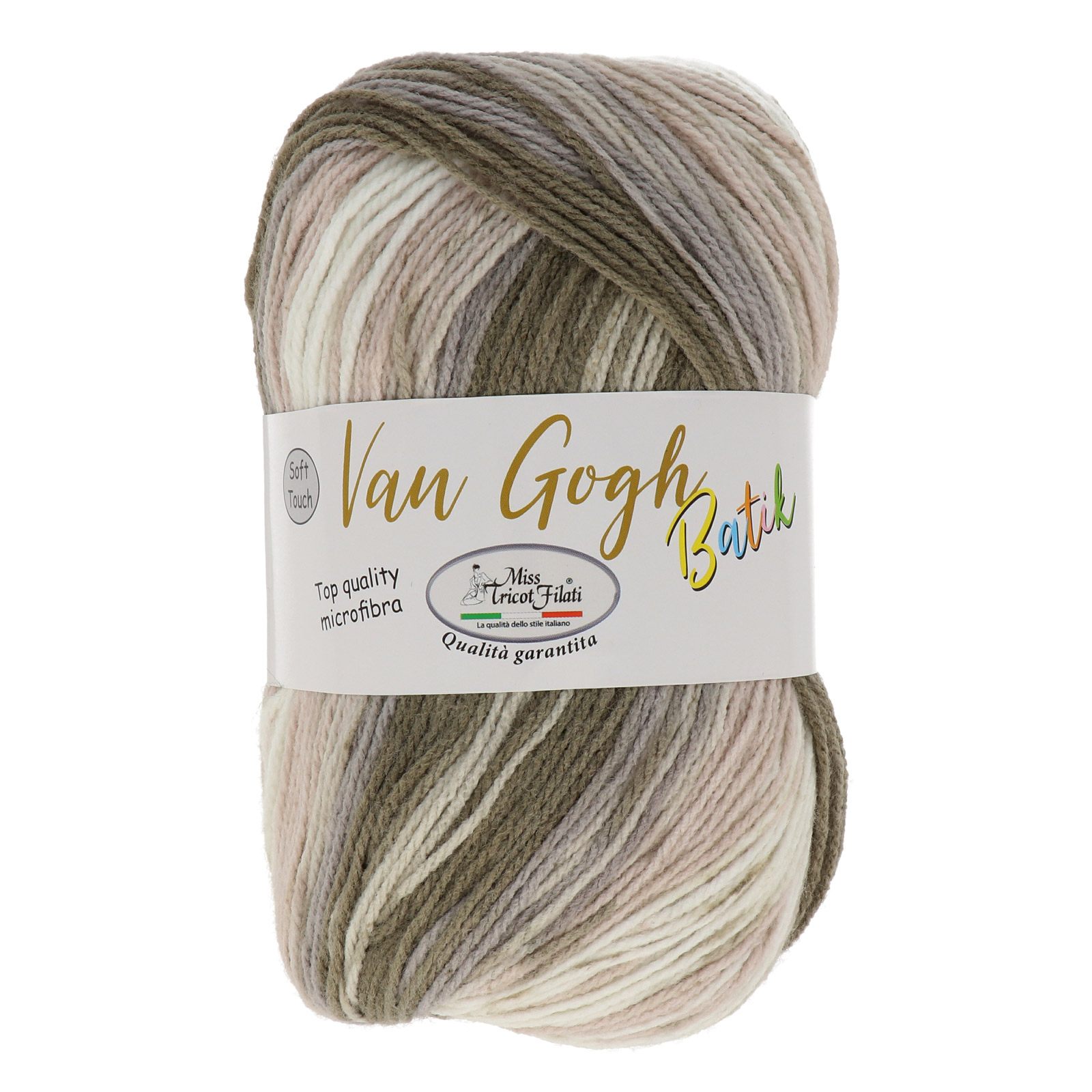 miss tricot filati van gogh batik sand (001) - 100gr (400mt) | 1pc