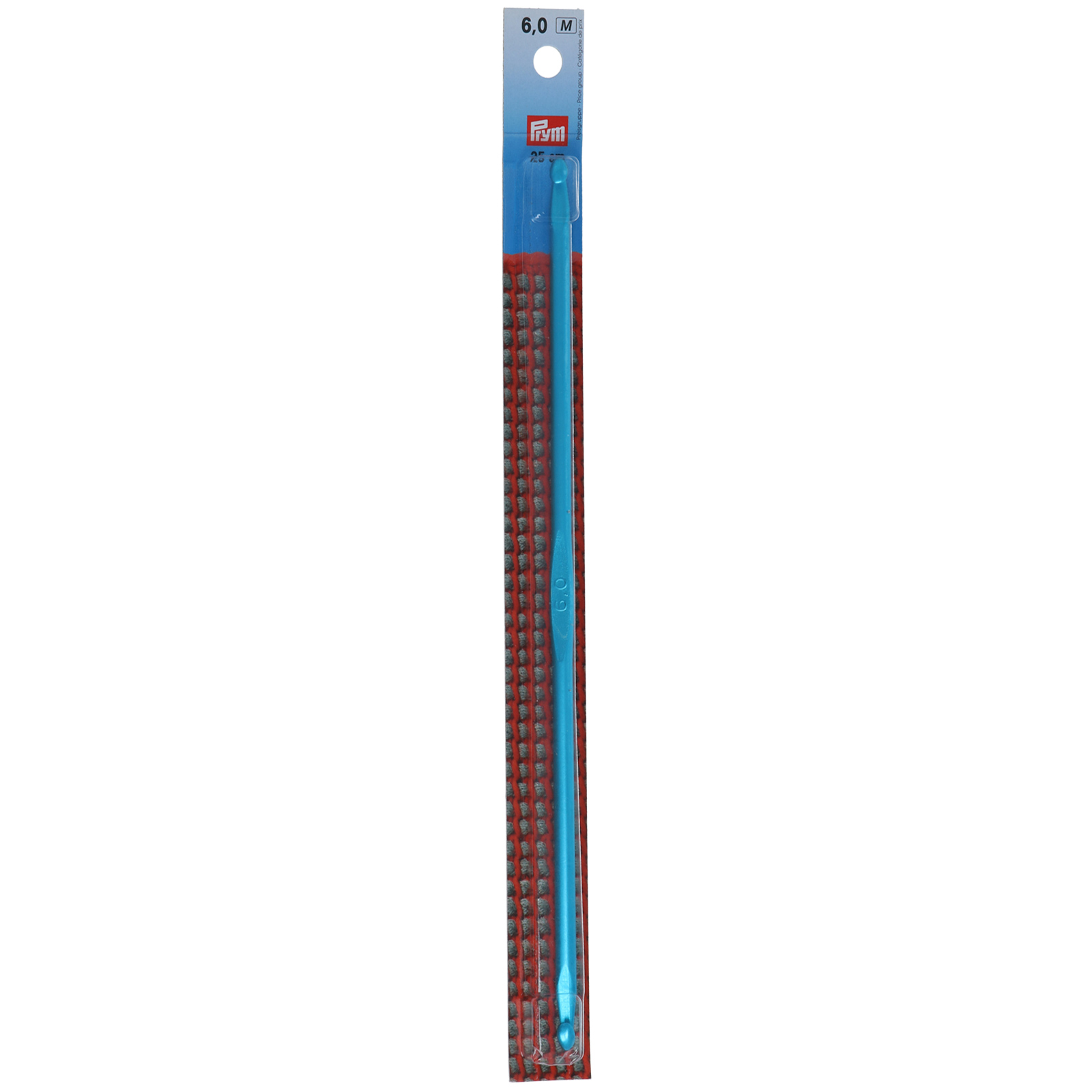 prym tunisian crochet hook double-ended 6mm - 25cm | 1pc