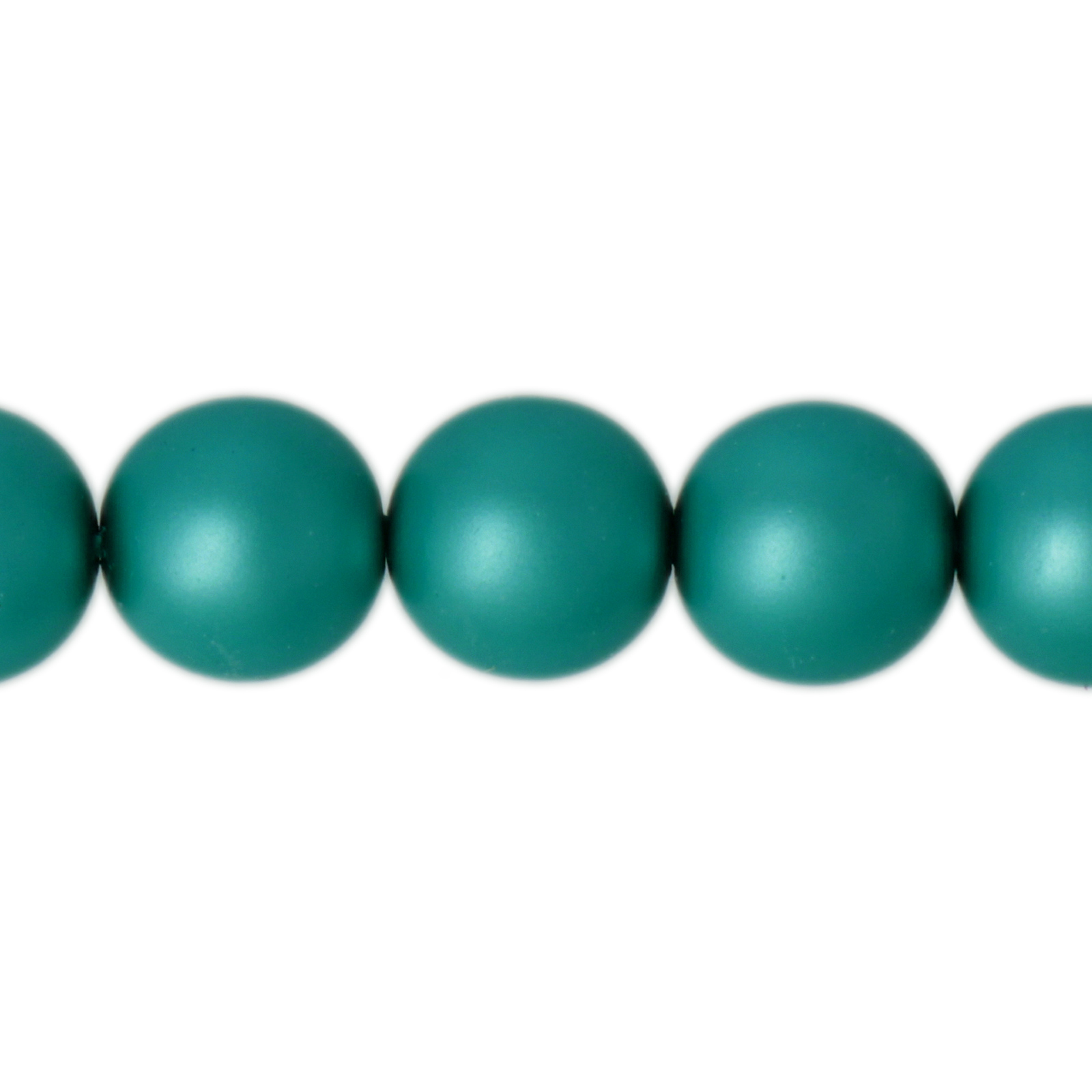 czech glass pearl beads - matte sky blue round 10mm | 25pc