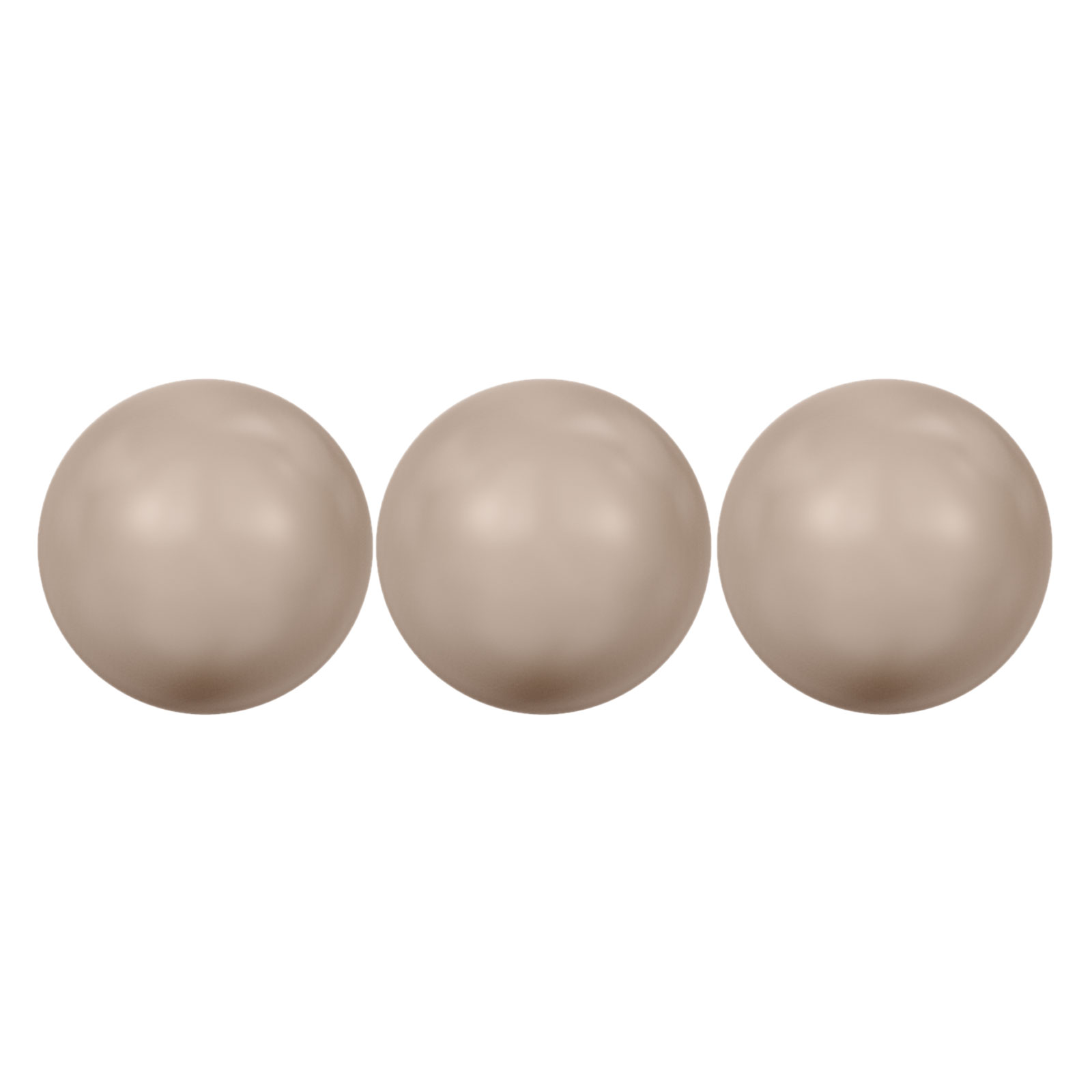 round pearl (5810) powder almond 10mm | 5pc