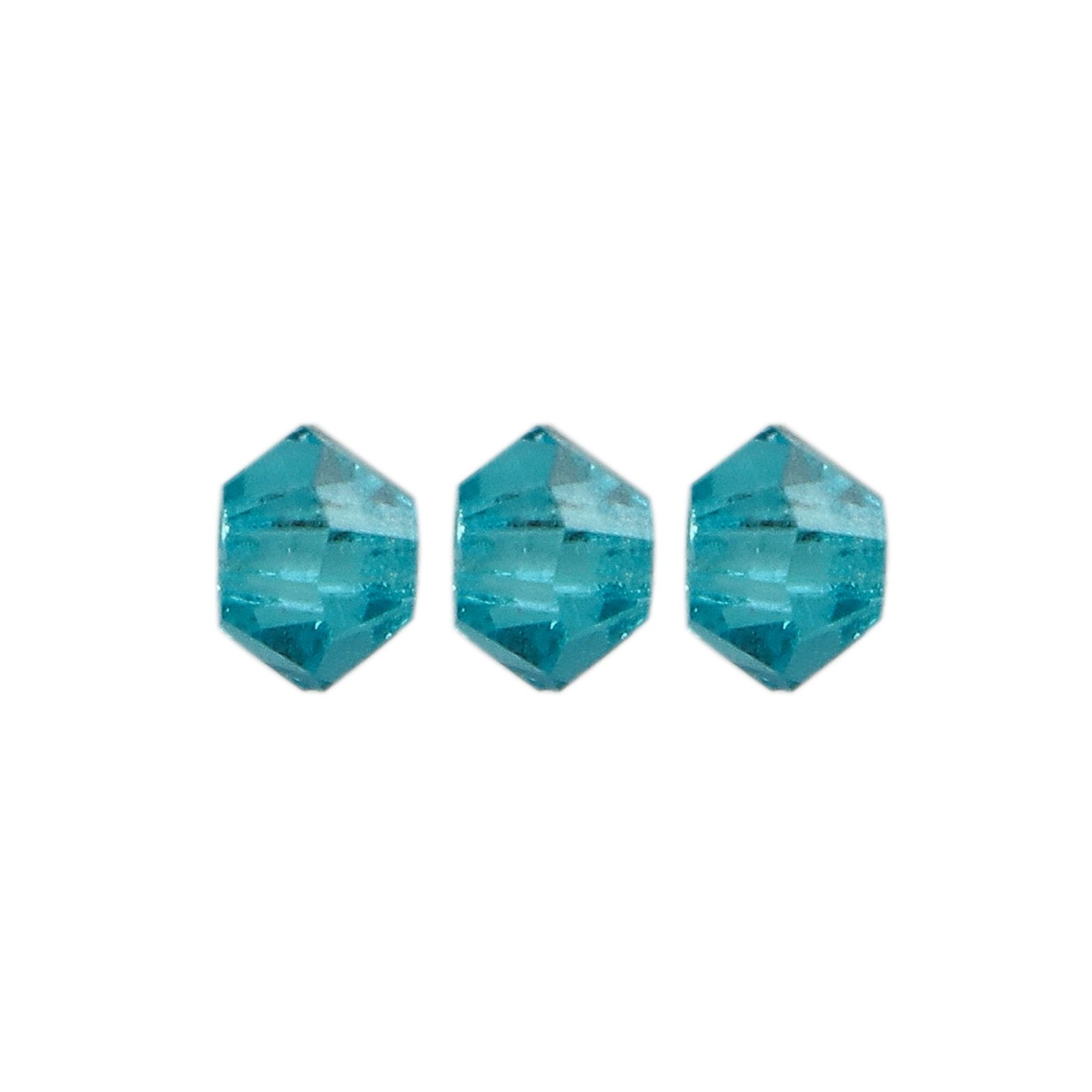 bicone preciosa blue zircon 3mm | 40pc