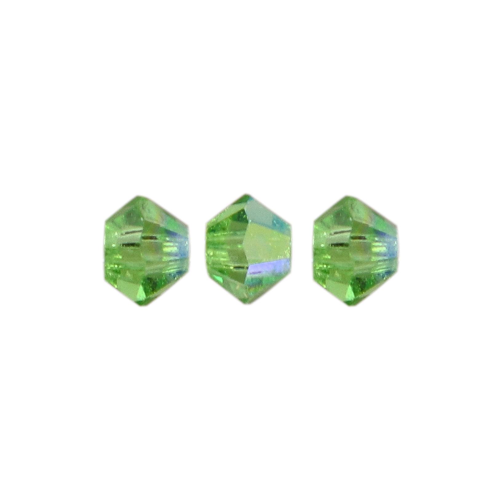 doppelkegel preciosa peridot ab 3mm | 40st