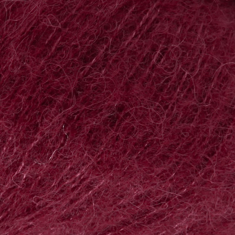 drops brushed alpaca silk uni bordeaux (23) - 25gr (140mt) | 1st
