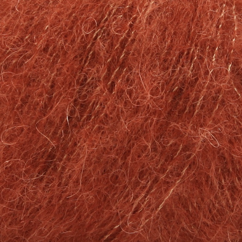 drops brushed alpaca silk uni rust (24) - 25gr (140mt) | 1pc
