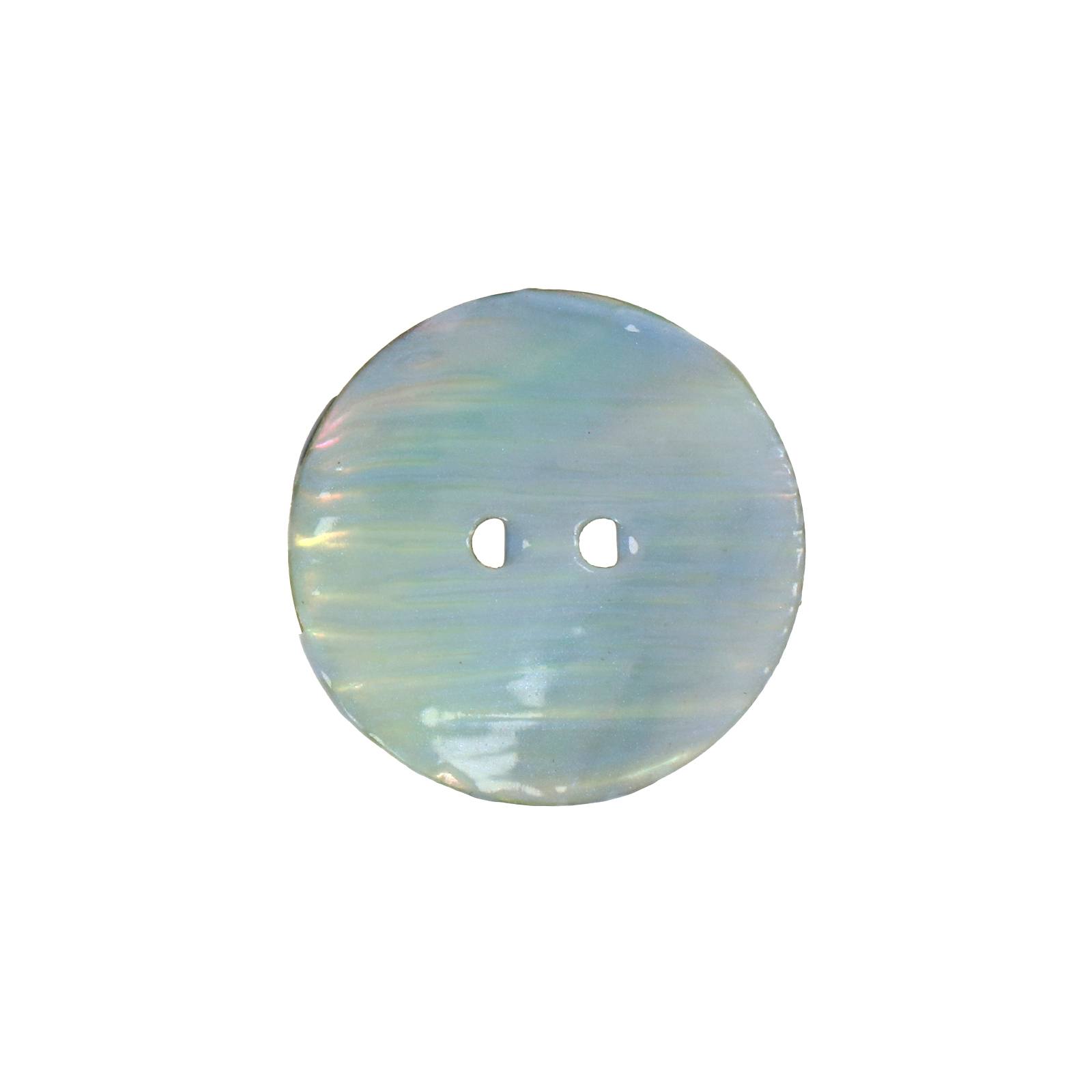2-holes mother of pearl buttons - white 25mm | 1pc