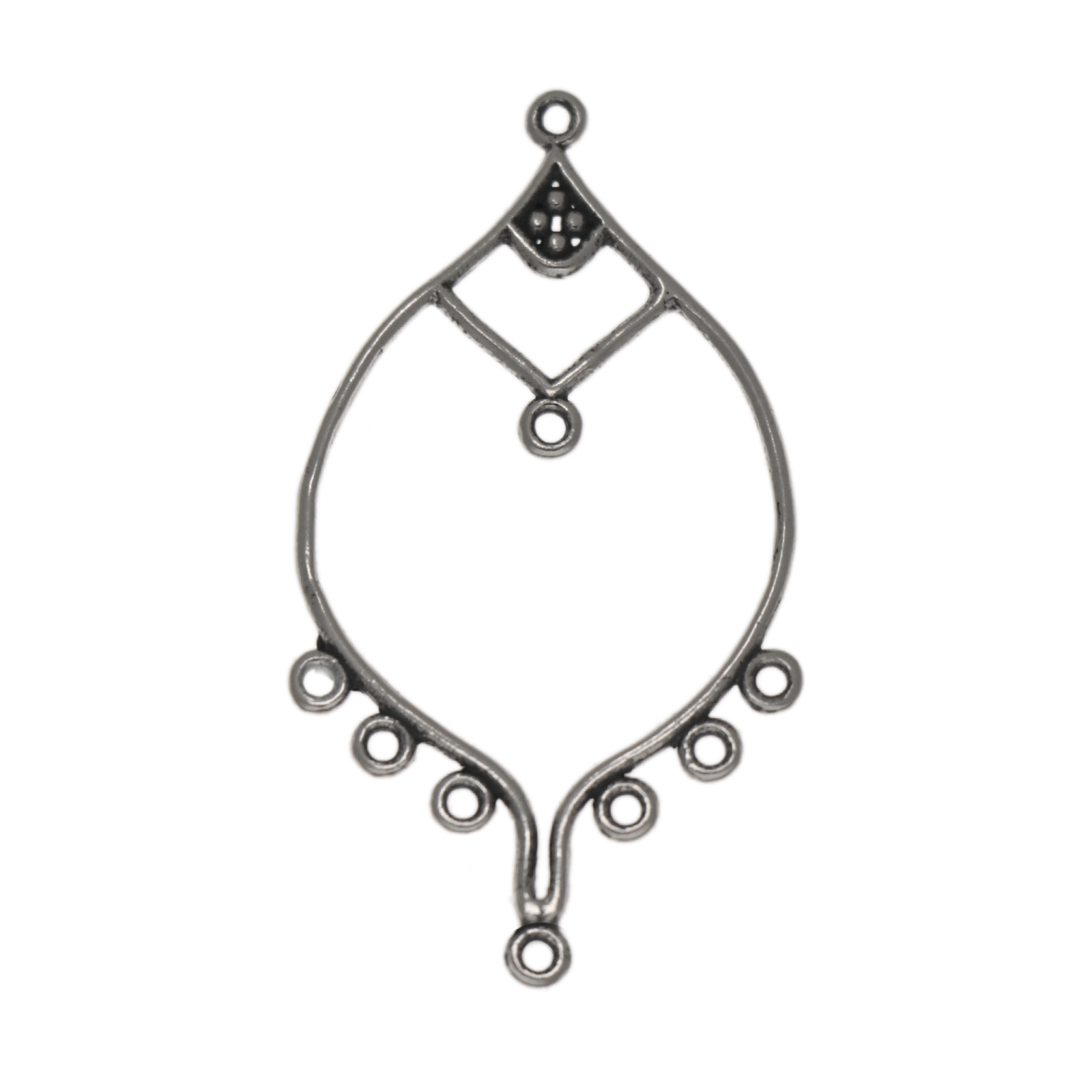 zwischenteil chandelier antik 925 sterlingsilbe 38x20mm | 1st