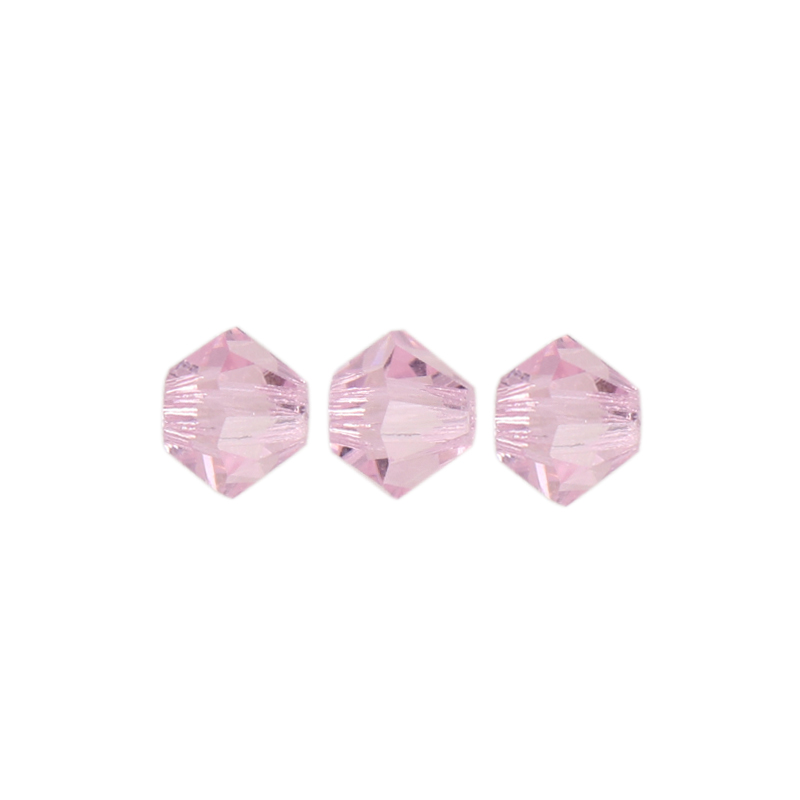 doppelkegel preciosa pink sapphire 4mm | 40st