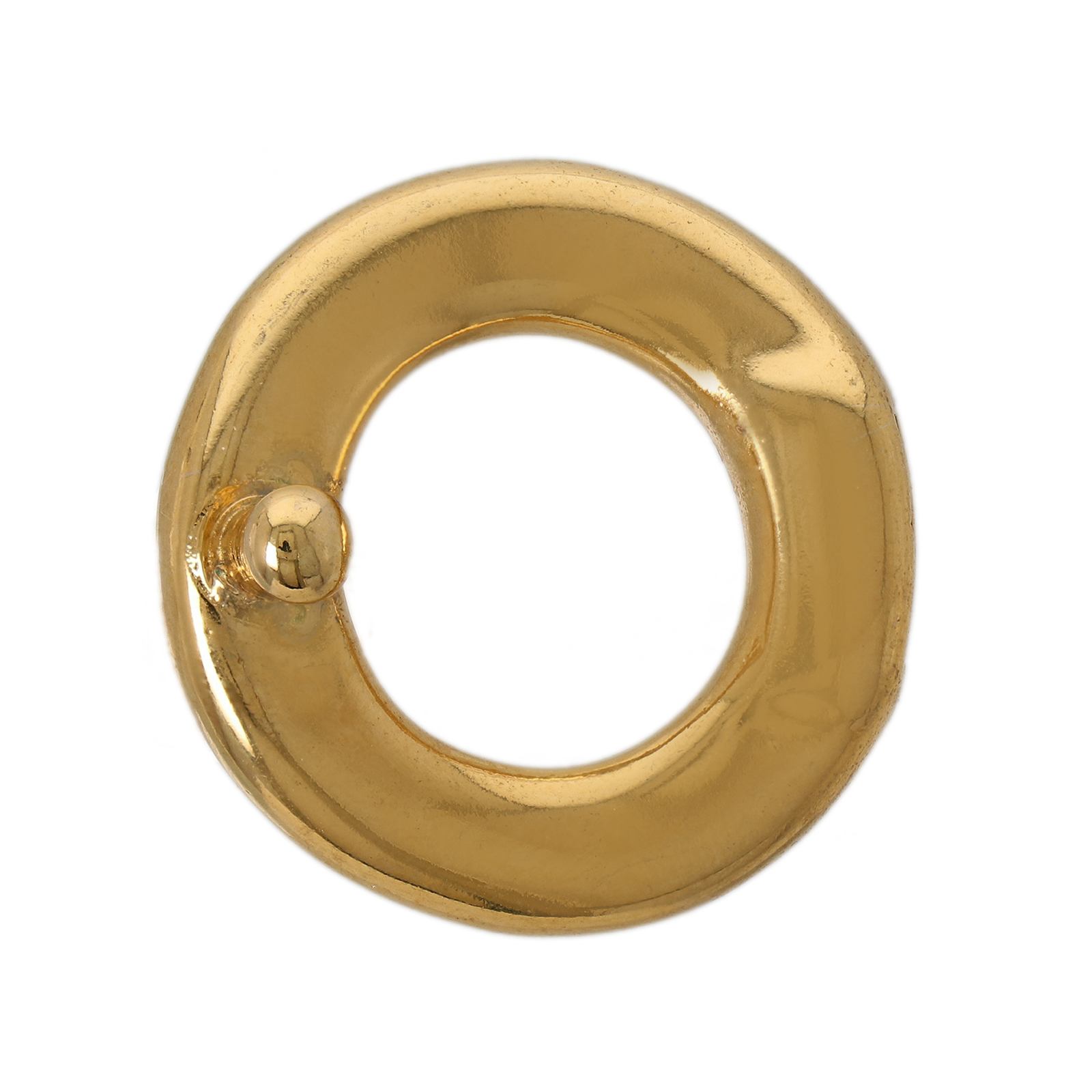 gold plated buckle clasp 30mm (width 10mm ) | 1pc