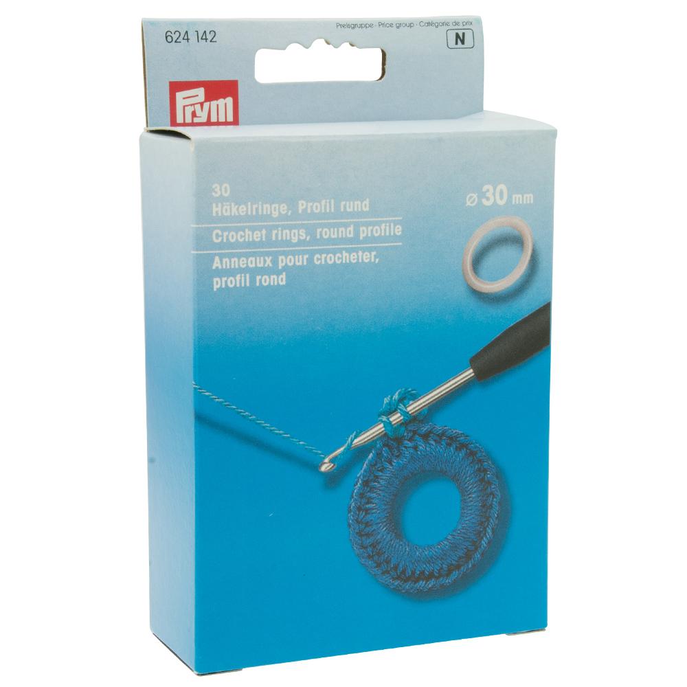 plastic ring - round profile 30mm | 30pc