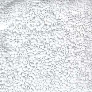 miyuki delica 8/0 opaque chalk white | 8gr